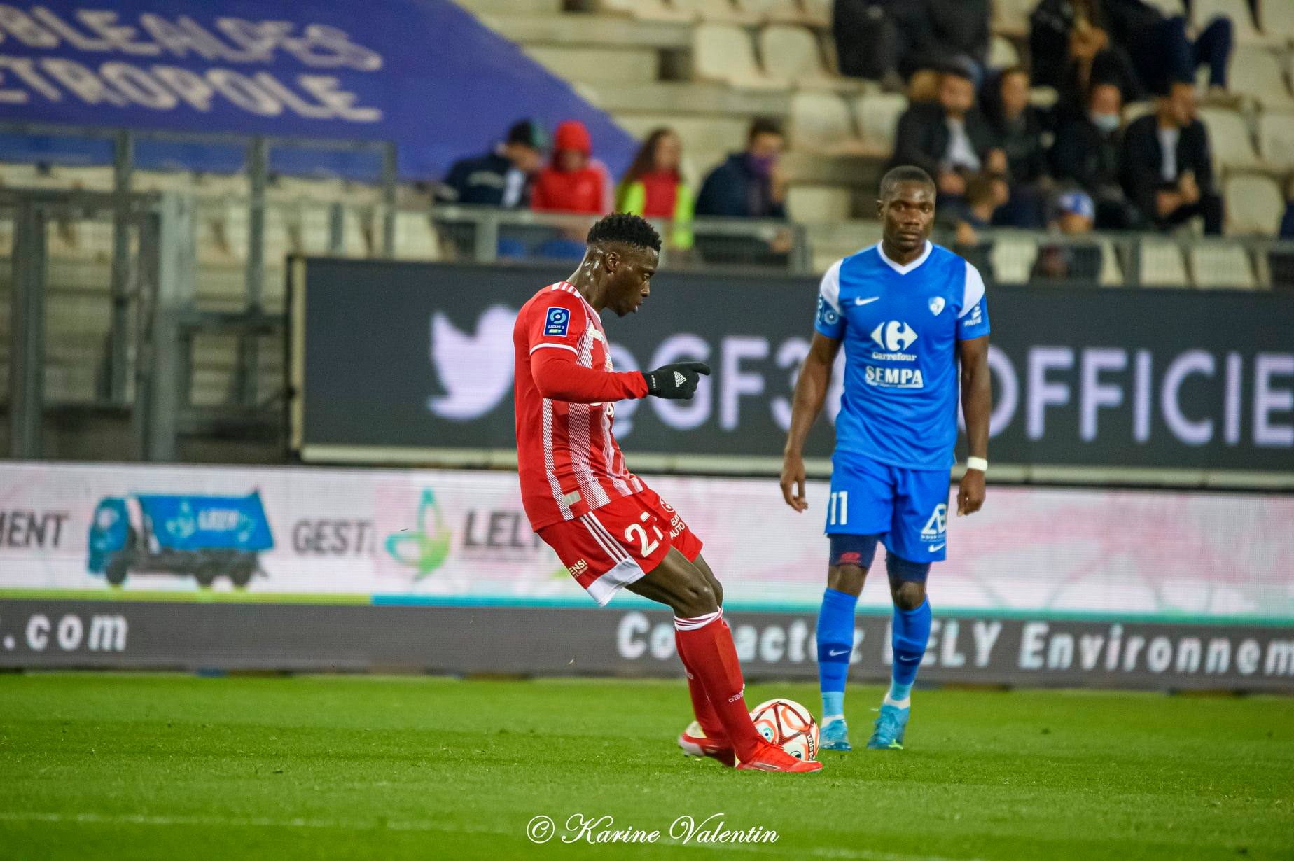 Adon GOMIS -  Grenoble Foot 38 - US du Littoral de Dunkerque - Soccer - GF38 vs USLD (#GF38vsUSLD2021nov) Photo by: Karine Valentin | Siuxy Sports 2021-11-06