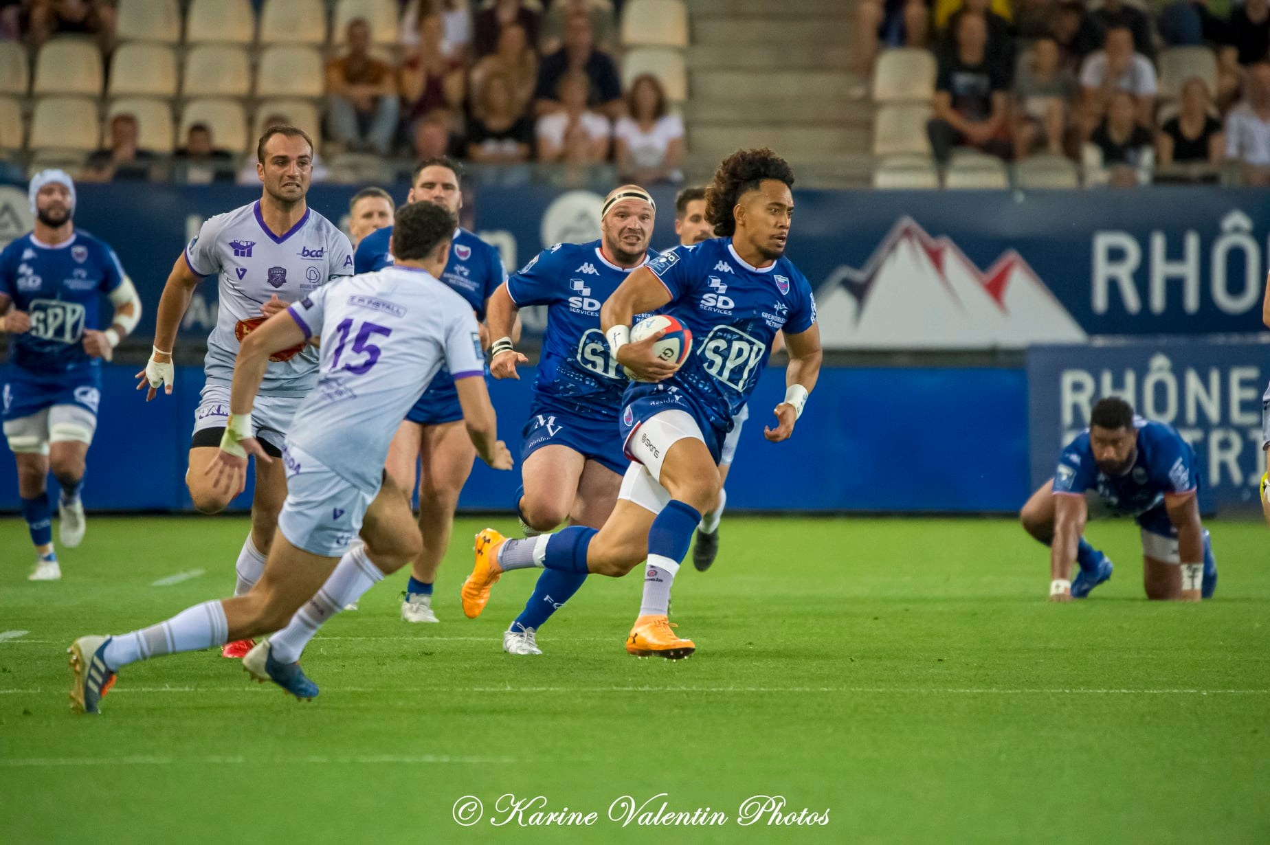  FC Grenoble Rugby - US Bressane Pays de l'Ain - Rugby - Grenoble (42) Vs (17) USBPA - 2022 (#FCGvsUSBPA2022) Photo by: Karine Valentin | Siuxy Sports 2022-05-12