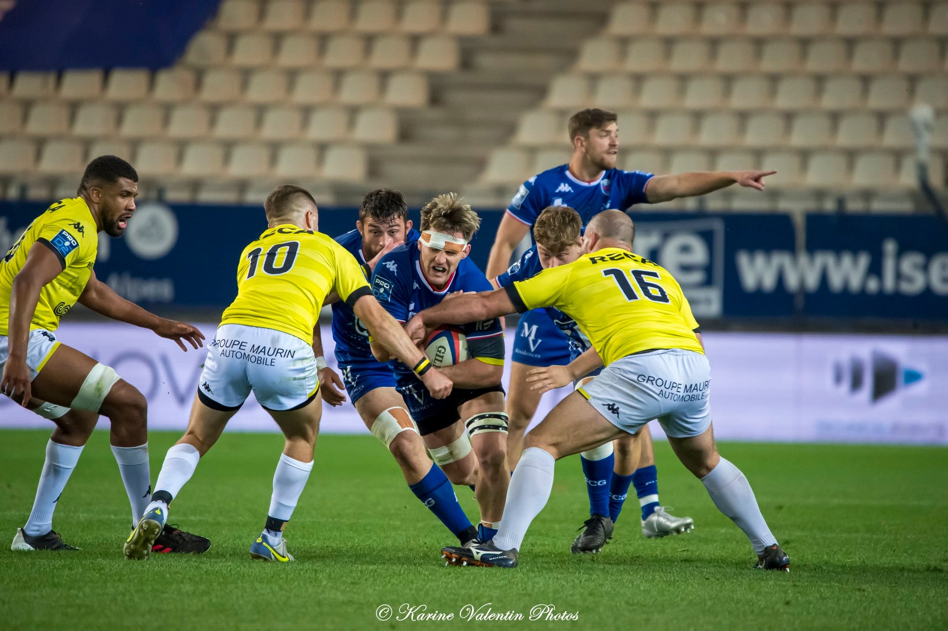  FC Grenoble Rugby - US Carcassonne - Rugby - Grenoble (28) vs (23) Carcassonne (#FCGRvsUSC2022) Photo by: Karine Valentin | Siuxy Sports 2022-04-22