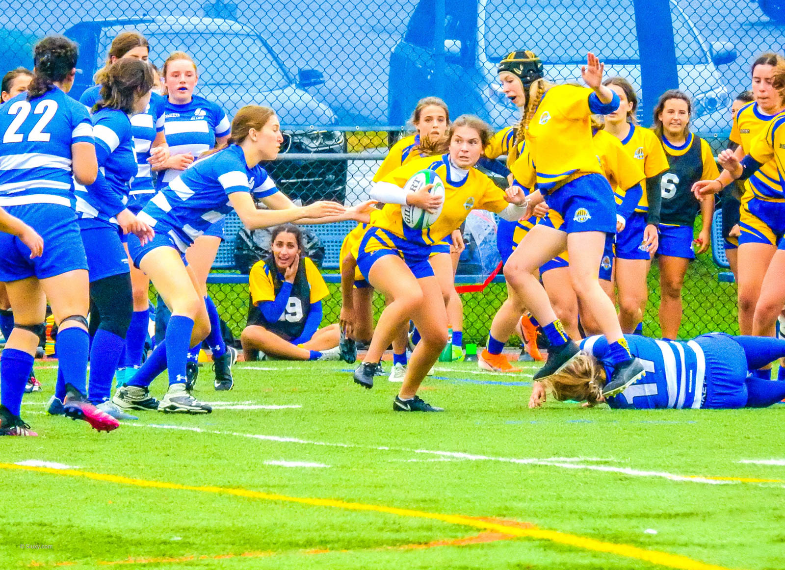 Peyton STOCK -  College John Abbott - College Dawson - Rugby -  (#AbbottvsDawsonW2021) Photo by:  | Siuxy Sports 2021-10-03