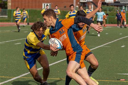 RSEQ - Rugby Masc - André Laurendeau (14) vs (33) John Abbott College - Reel A