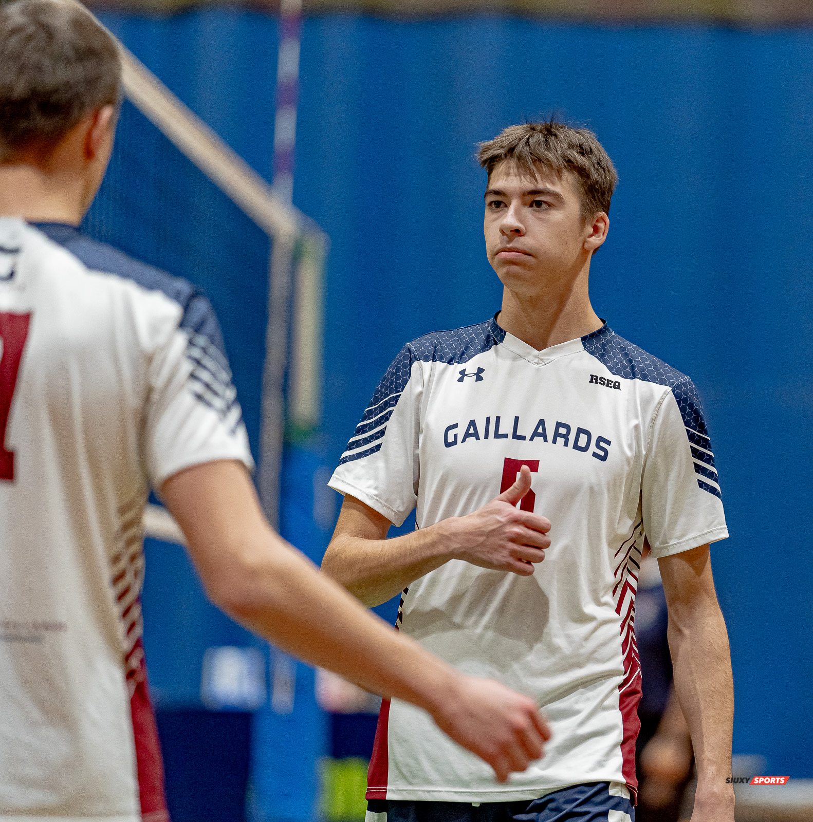 Alex HAMELIN -  Cégep de l'Abitibi-Témiscamingue - College John Abbott - Volleyball - RSEQ - VOLLEYBALL C M D2 SUD-OUEST - TOURNOI 4 - SECTION A - Gaillards (2) VS (1) ISLANDERS (#RSEQVoll2022ABIJAC) Photo by: Dan Taylor-Morin | Siuxy Sports 2022-12-04