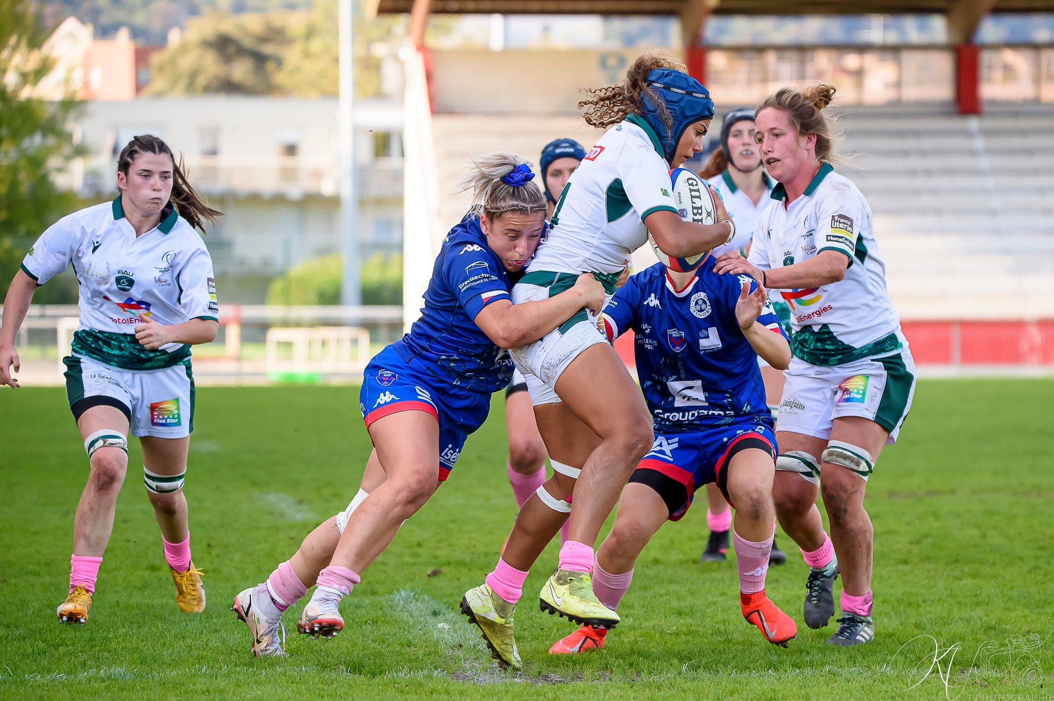 FC Grenoble Rugby - Section Paloise - Rugby - Grenoble Amazones (51) vs (12) Lons Section Paloise (#AmazonesVsLONS2022) Photo by: Karine Valentin | Siuxy Sports 2022-10-16