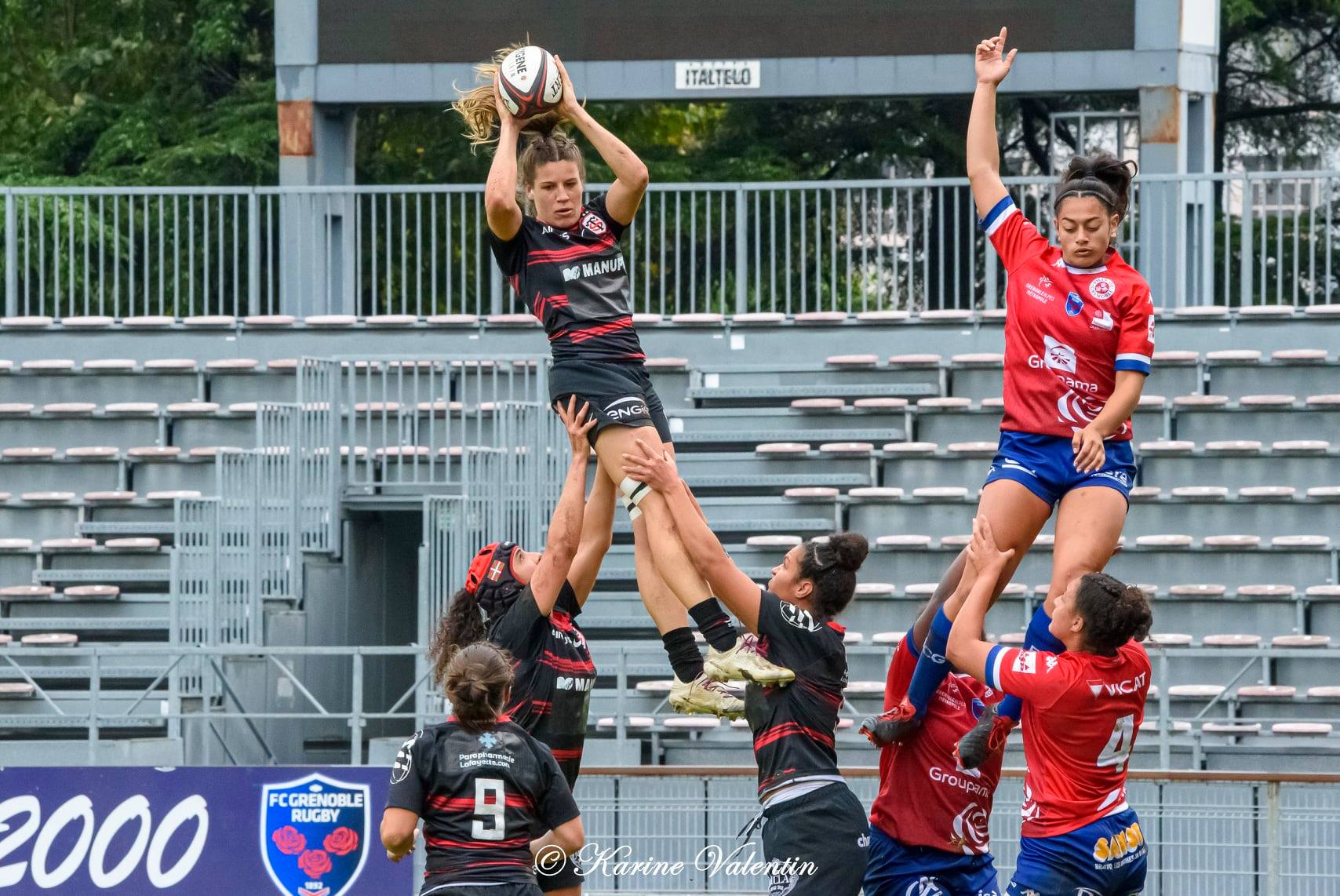 Taïna MAKA -  FC Grenoble Rugby - Stade Toulousain - Rugby - FC Grenoble VS Toulouse (#GrenobleVsToulouse2021sep) Photo by: Karine Valentin | Siuxy Sports 2021-09-26