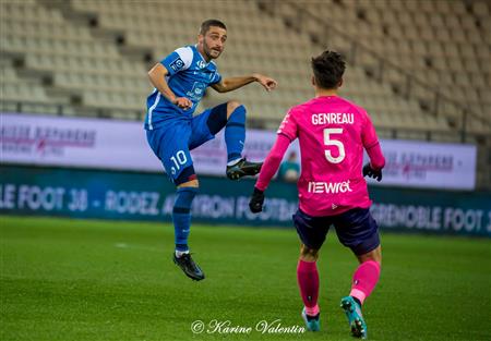 Grenoble Foot 38 (0) vs (2) Toulouse FC