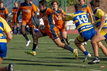RSEQ - Rugby Masc - André Laurendeau (14) vs (33) John Abbott College - Reel A
