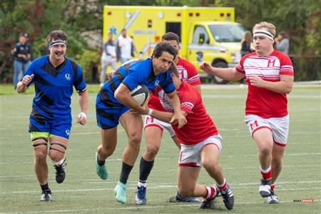 RSEQ Rugby Masc - U. de Montréal (10) vs (34) McGill - Reel A2 - 2ème mi-temps