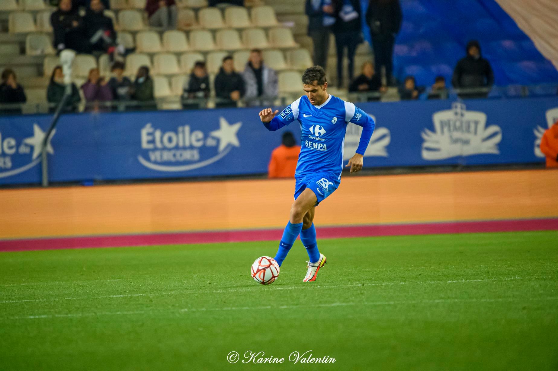 Adrien MONFRAY -  Grenoble Foot 38 -  - Soccer - GF38 vs USLD (#GF38vsUSLD2021nov) Photo by: Karine Valentin | Siuxy Sports 2021-11-06