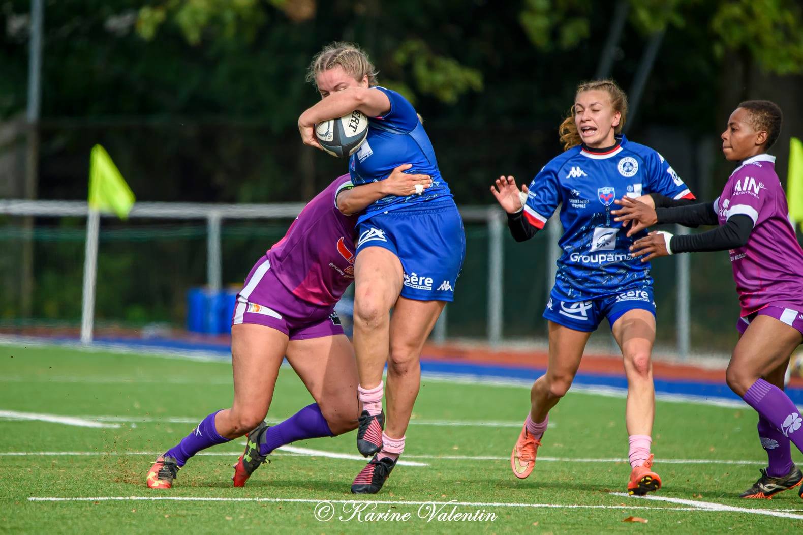  FC Grenoble Rugby - US Bressane Pays de l'Ain - Rugby - Grenoble Amazones vs Bourg en Bresse - F1 (#AmazonesVsUSBPA2021oct) Photo by: Karine Valentin | Siuxy Sports 2021-10-10