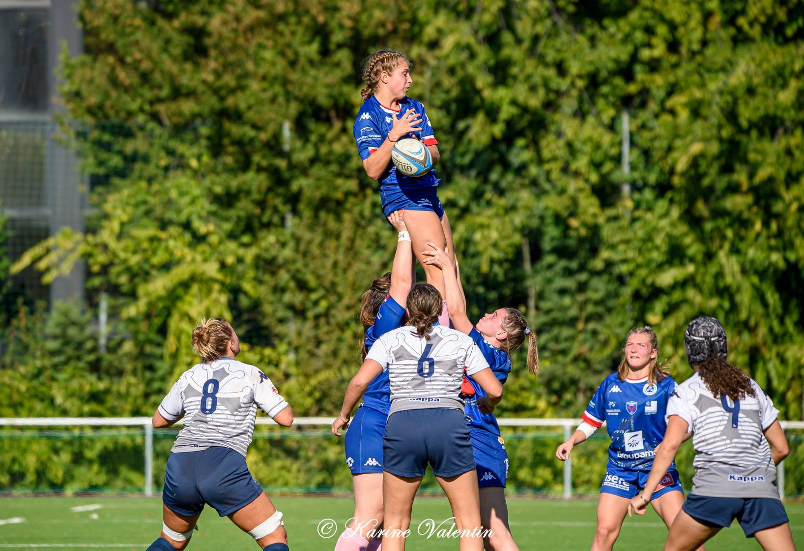  FC Grenoble Rugby - Montpellier Hérault Rugby - Rugby - FC Grenoble VS Montpellier U18 (#GrenobleVsMontpll2021octU18) Photo by: Karine Valentin | Siuxy Sports 2021-10-18