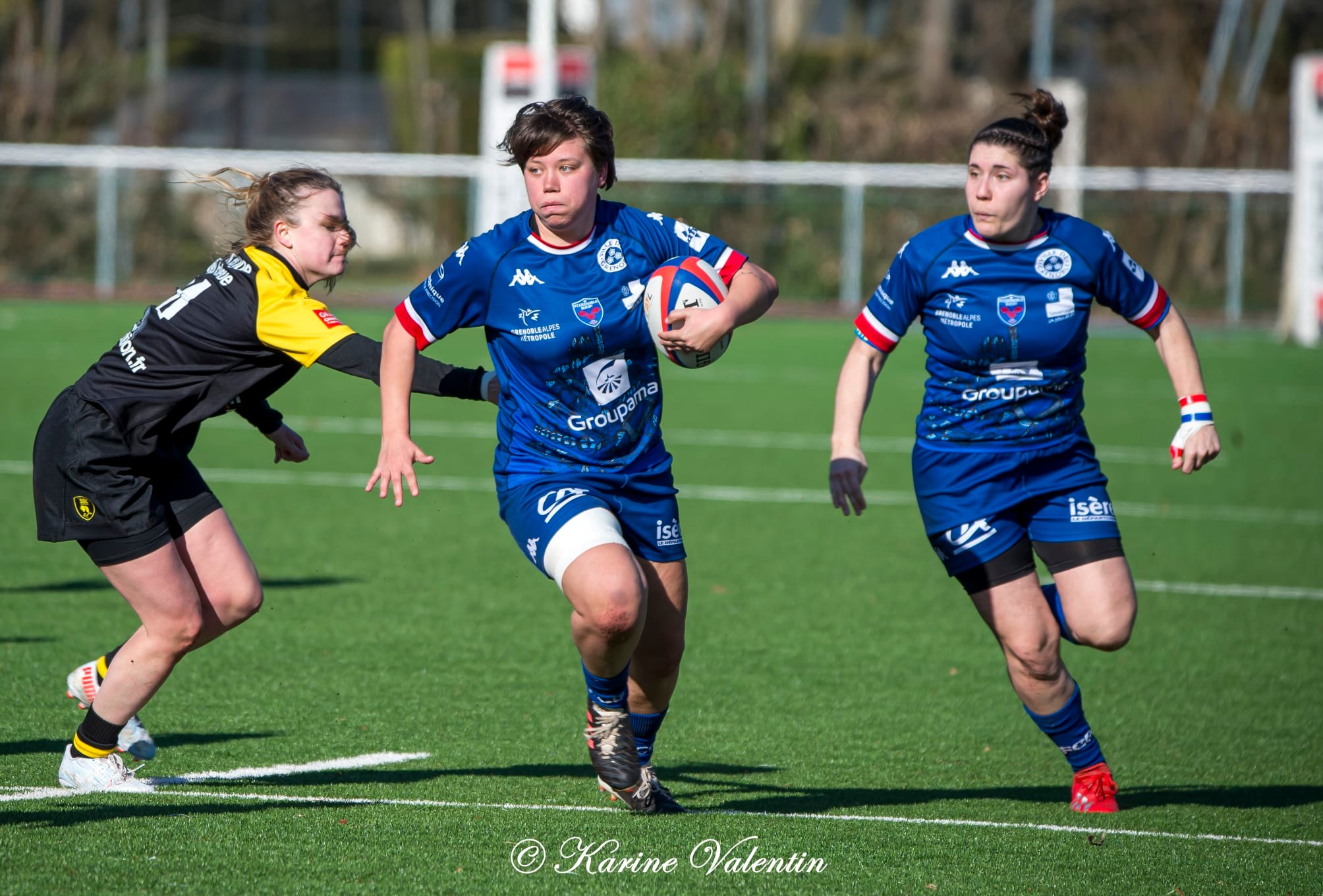 Aude CONSTANS -  FC Grenoble Rugby - Stade Olympique de Chambéry rugby - Rugby - FC Grenoble (76-7) SOC Rugby - Féd1 (#AmazonesVsSOC2022) Photo by: Karine Valentin | Siuxy Sports 2022-02-27
