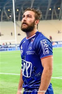 Thibaut Martel - Rugby - FC Grenoble Rugby vs. SU Agen - FC Grenoble Rugby - 