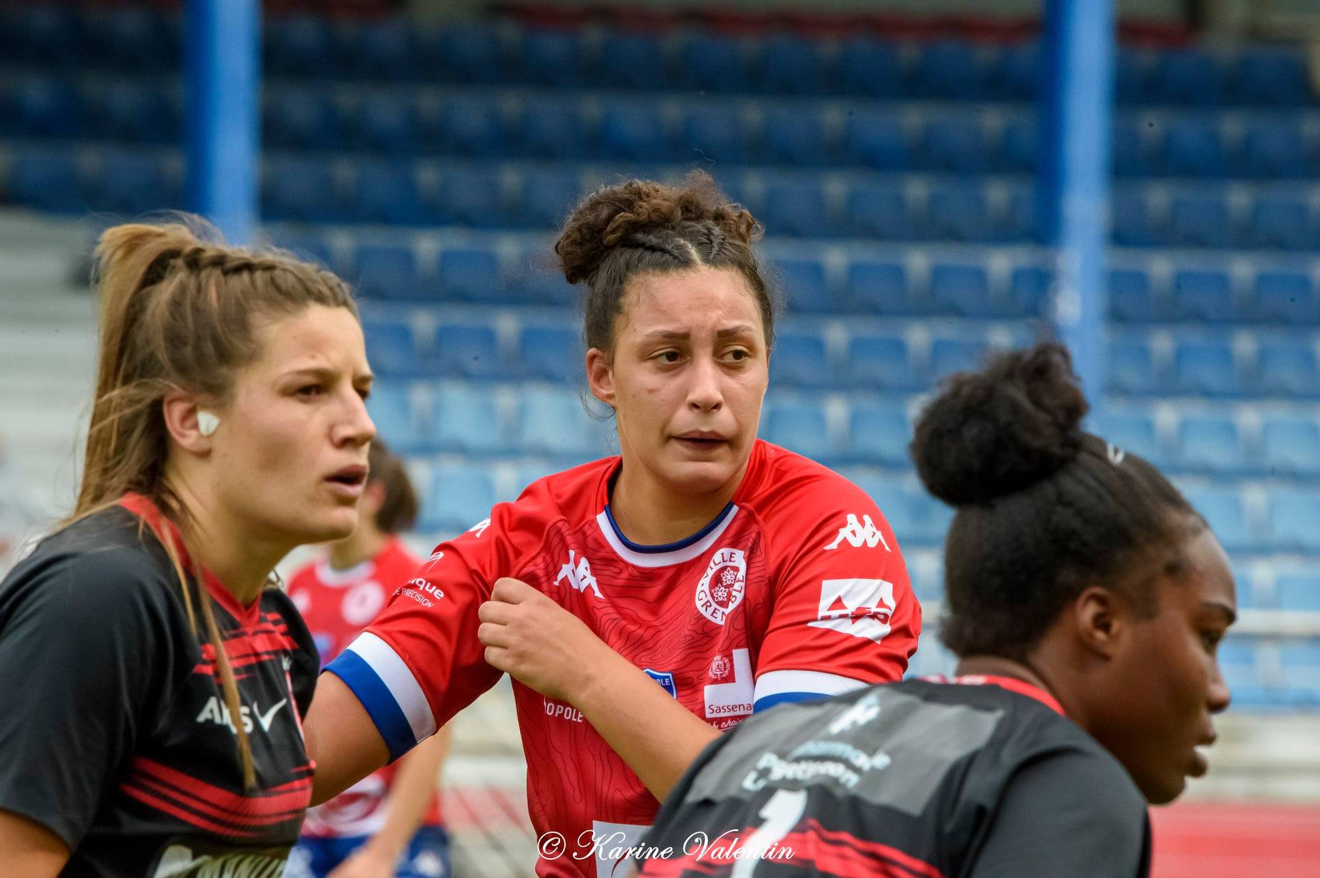 Sana LAGRANDEUR -  FC Grenoble Rugby - Stade Toulousain - Rugby - FC Grenoble VS Toulouse (#GrenobleVsToulouse2021sep) Photo by: Karine Valentin | Siuxy Sports 2021-09-26