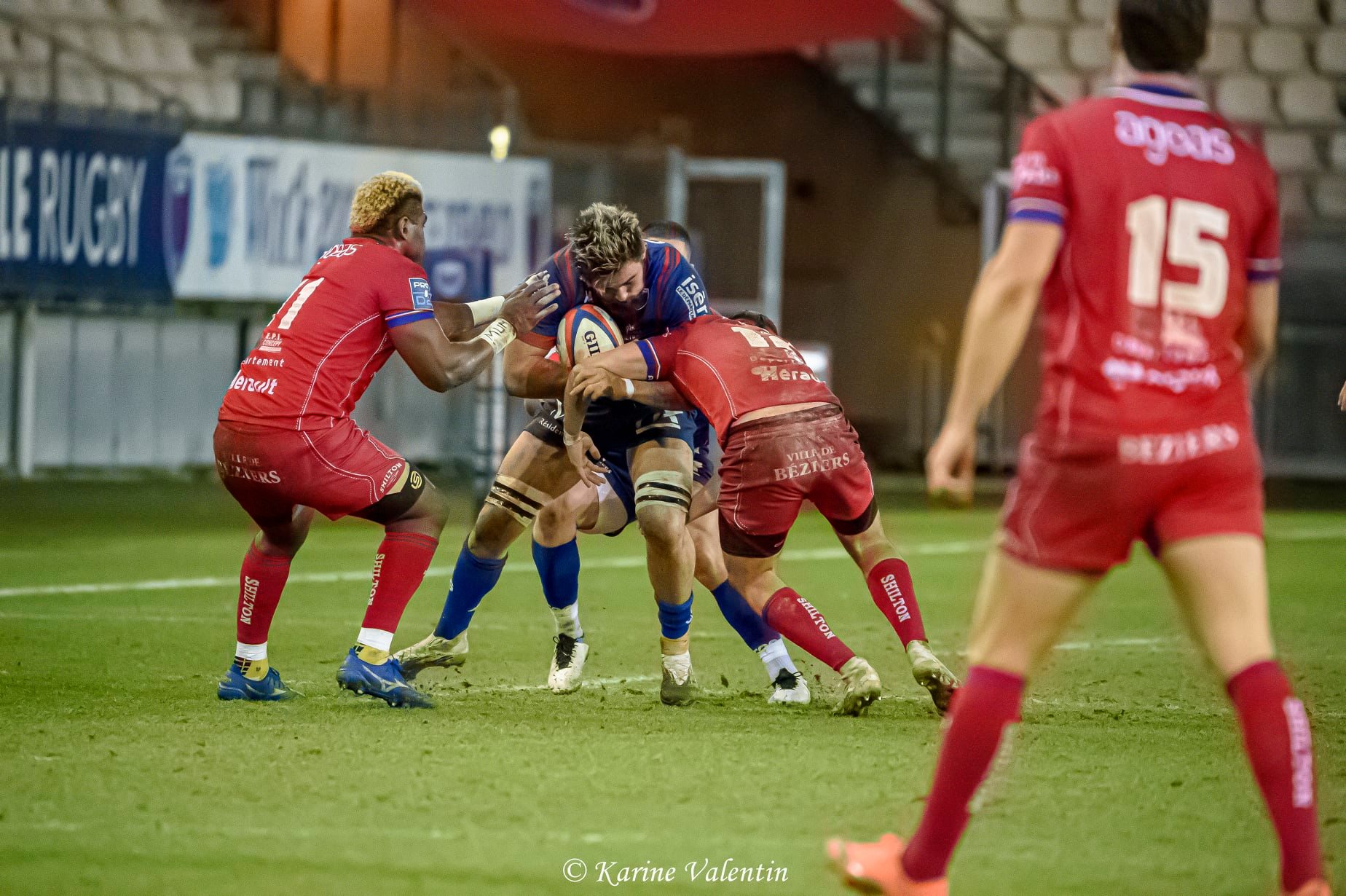  FC Grenoble Rugby - AS Béziers Hérault - Rugby - FC Grenoble VS ASBH (#GrenobleASBH2021jan) Photo by: Karine Valentin | Siuxy Sports 2021-01-29