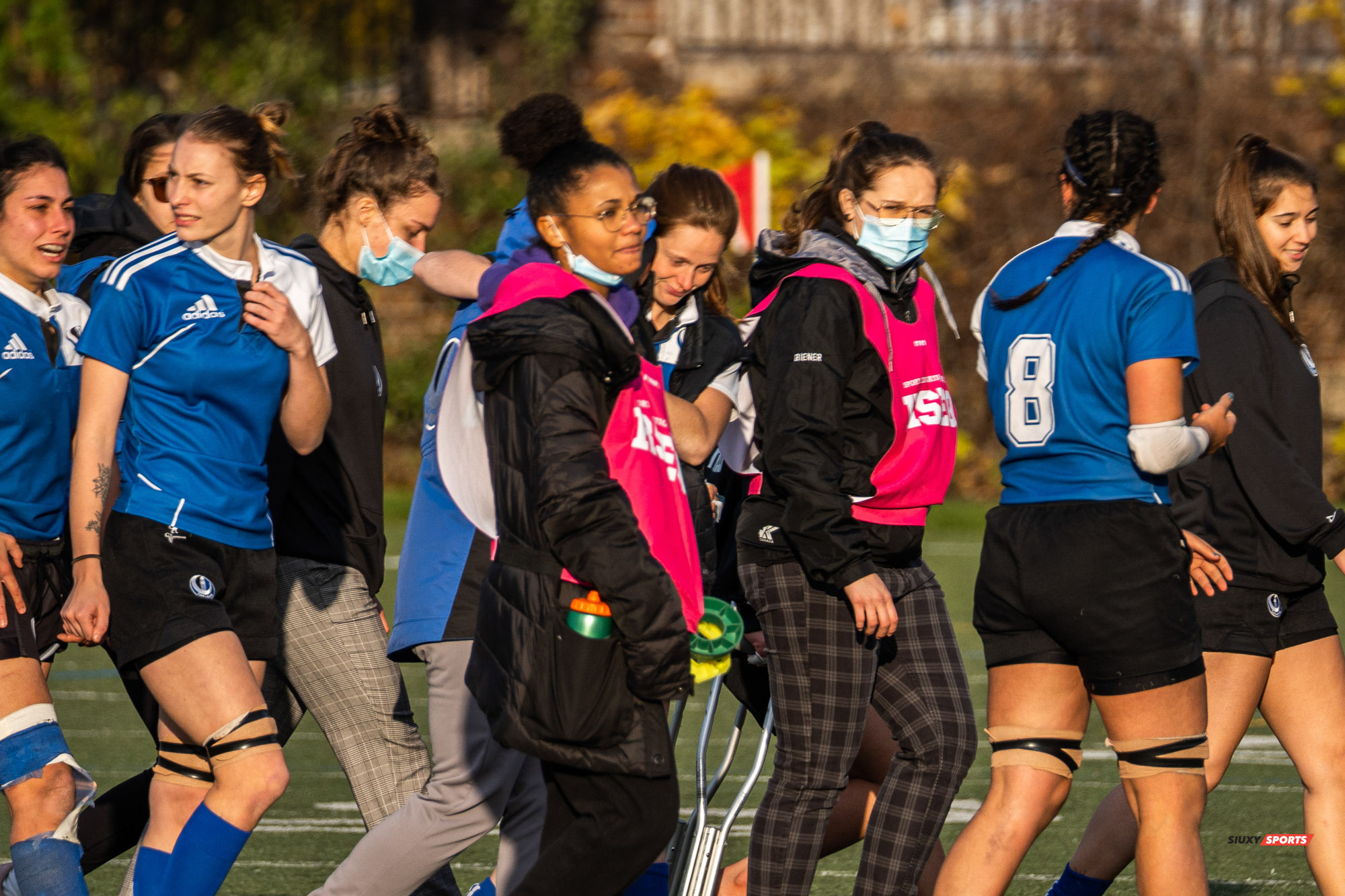  Université de Montréal -  - Rugby -  (#3UdeMvsCarletonF) Photo by:  | Siuxy Sports 2021-11-07
