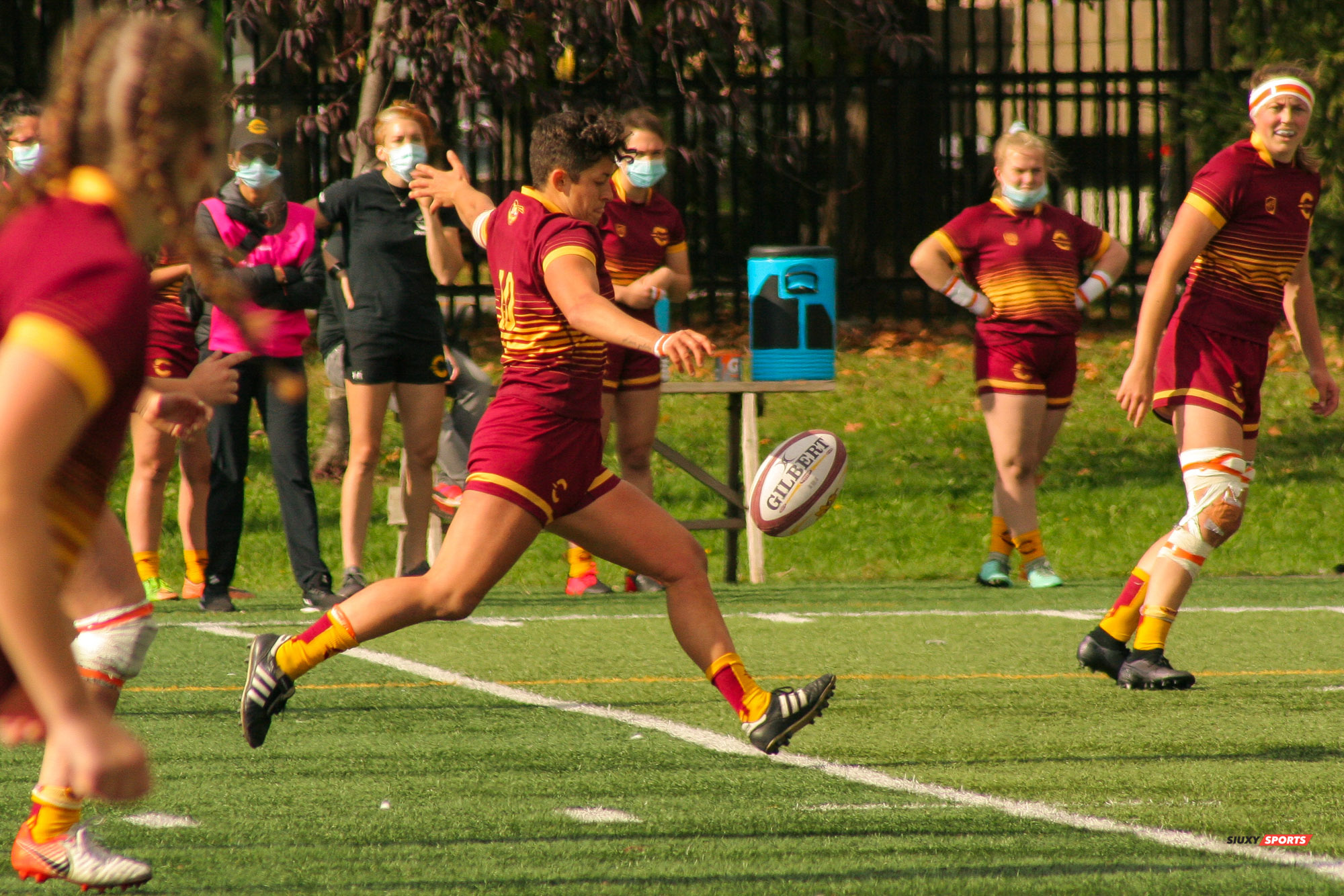 Emma GALLAGHER -  Université Concordia - Université Ottawa - Rugby -  (#ConcordiaVsOttawa2021w) Photo by:  | Siuxy Sports 2021-10-17