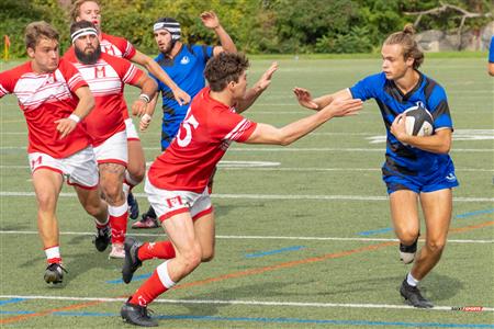 RSEQ Rugby Masc - U. de Montréal (10) vs (34) McGill - Reel A1 - 1er mi-temps