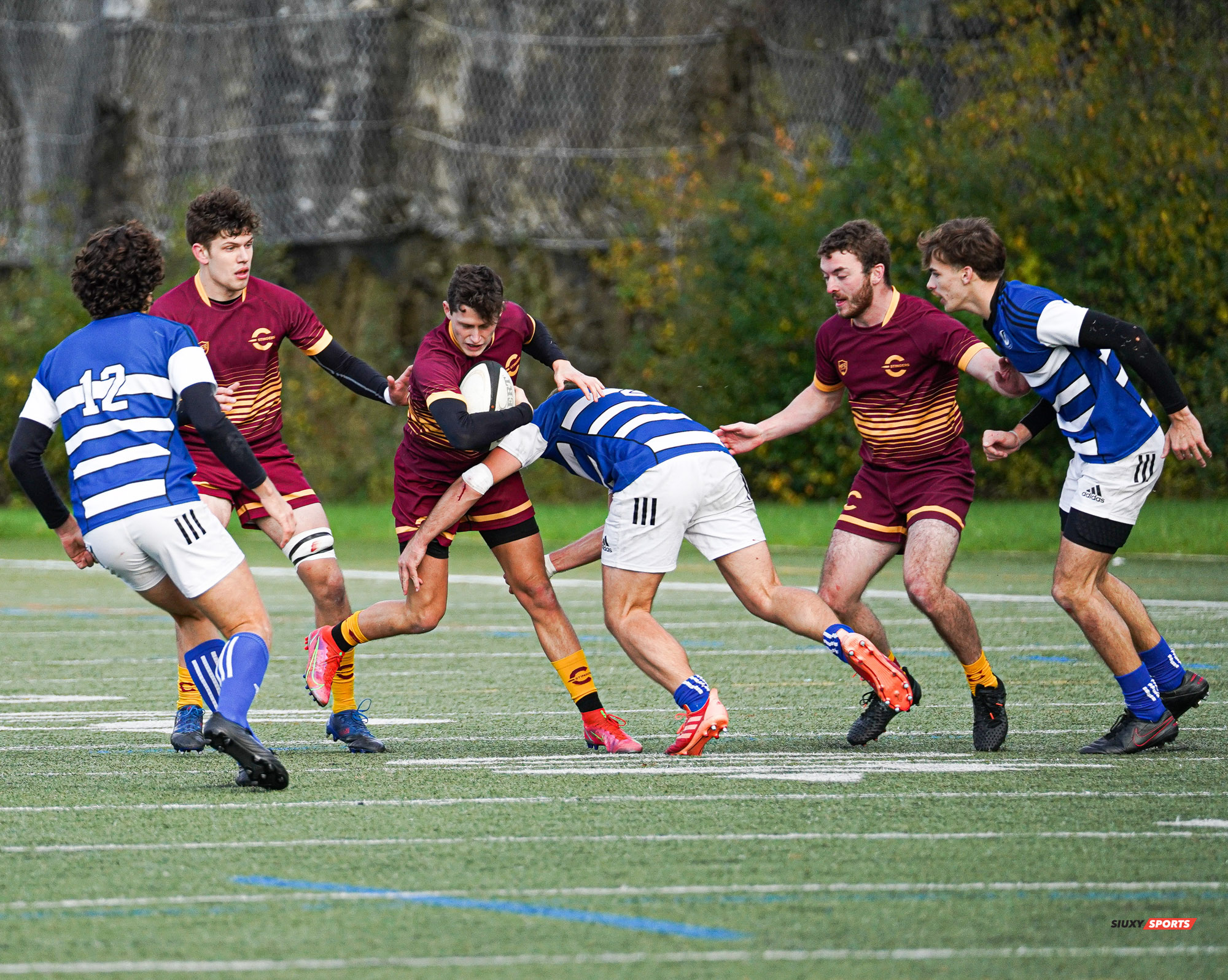 Arthur DU CHAFFAUT - Ben LAURIN -   -  - Rugby -  () Photo by:  | Siuxy Sports 2021-10-23