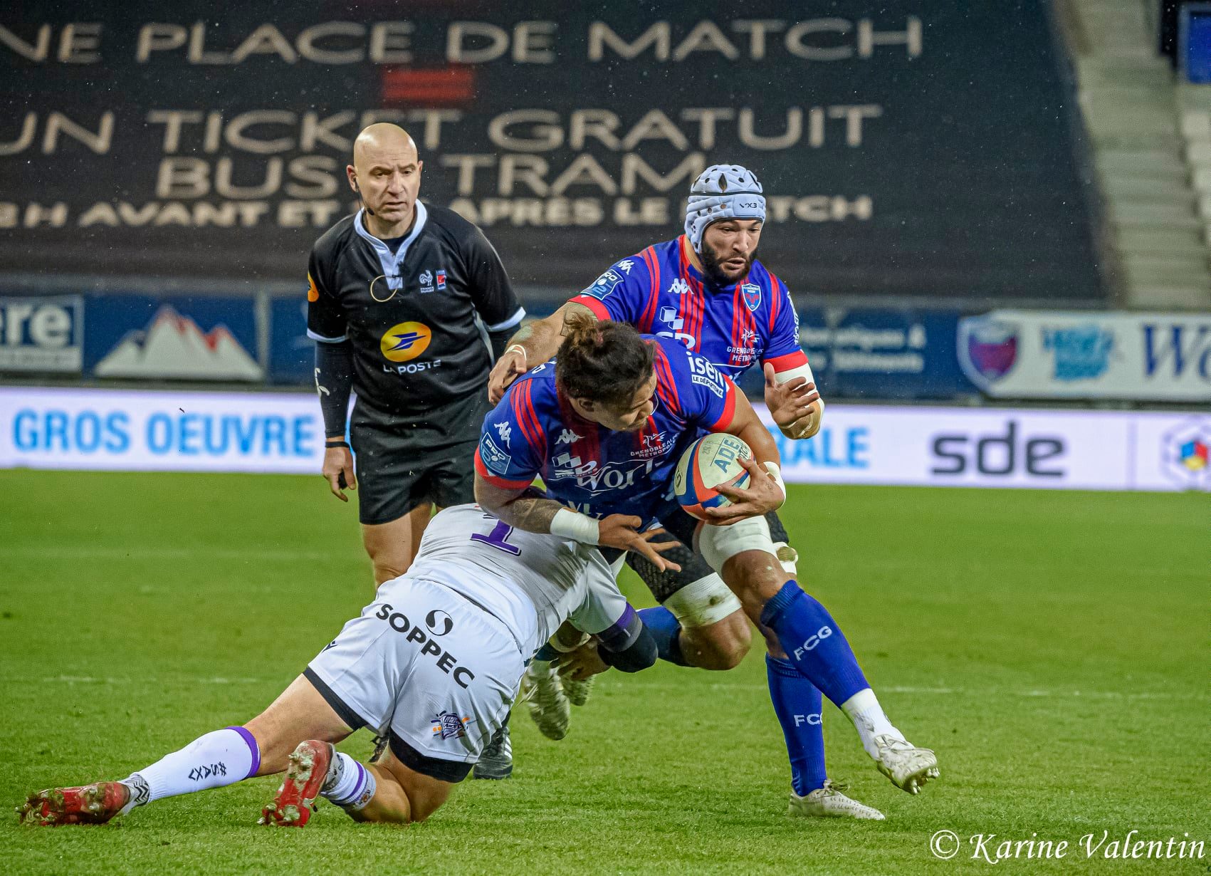  FC Grenoble Rugby - Soyaux Angoulême - Rugby - FC Grenoble VS Soyaux Angoulême (#GrenobleAngouleme2021jan) Photo by: Karine Valentin | Siuxy Sports 2021-01-15