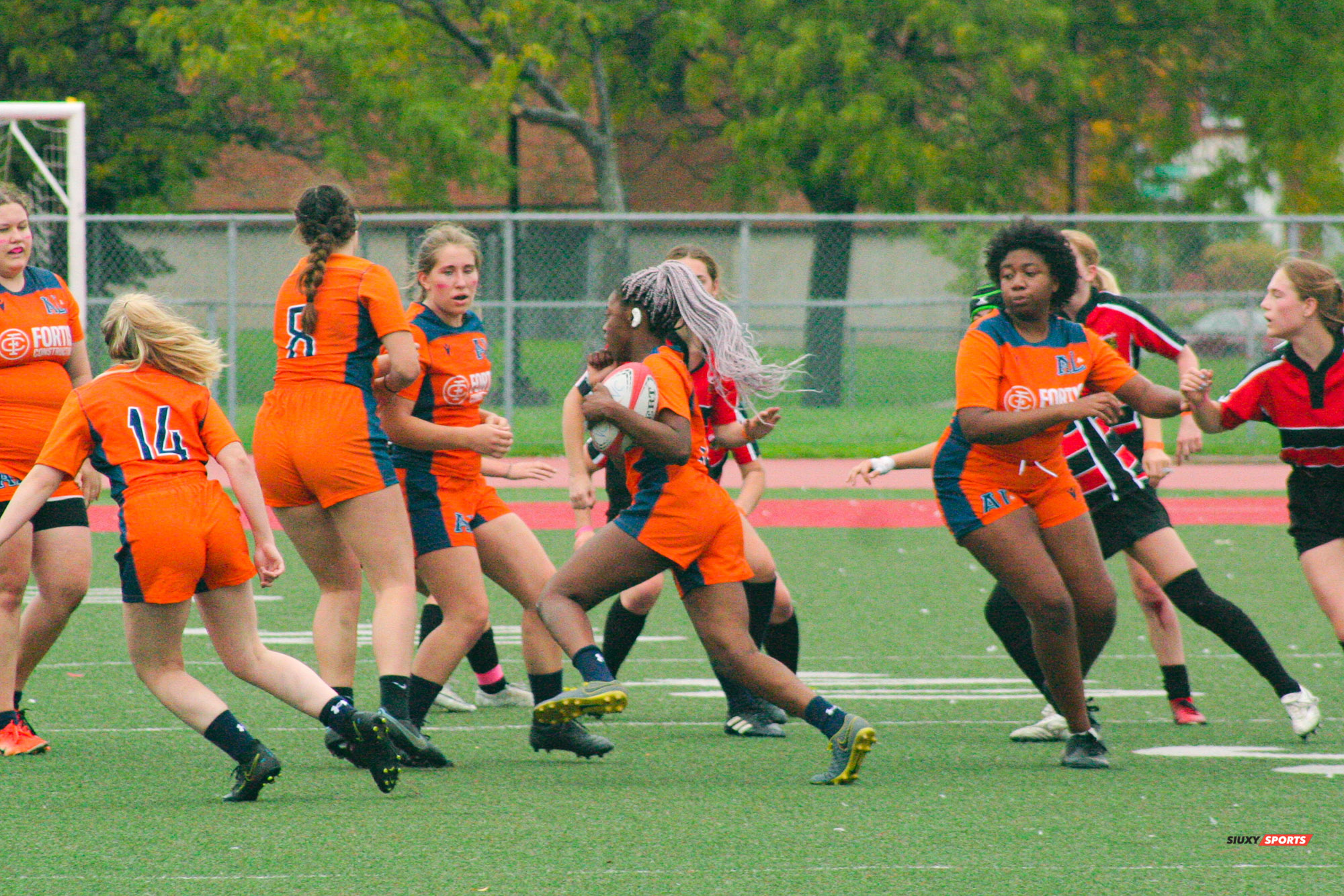  Cégep André Laurendeau - Cégep Vanier - Rugby -  (#ALvsVanier2021W) Photo by:  | Siuxy Sports 2021-10-10