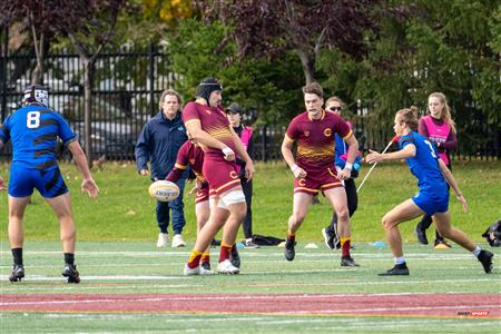 RSEQ - Rugby Masc - Concordia U. (24) vs (22) U. de Montréal - Reel A2 - 1er mi-temps