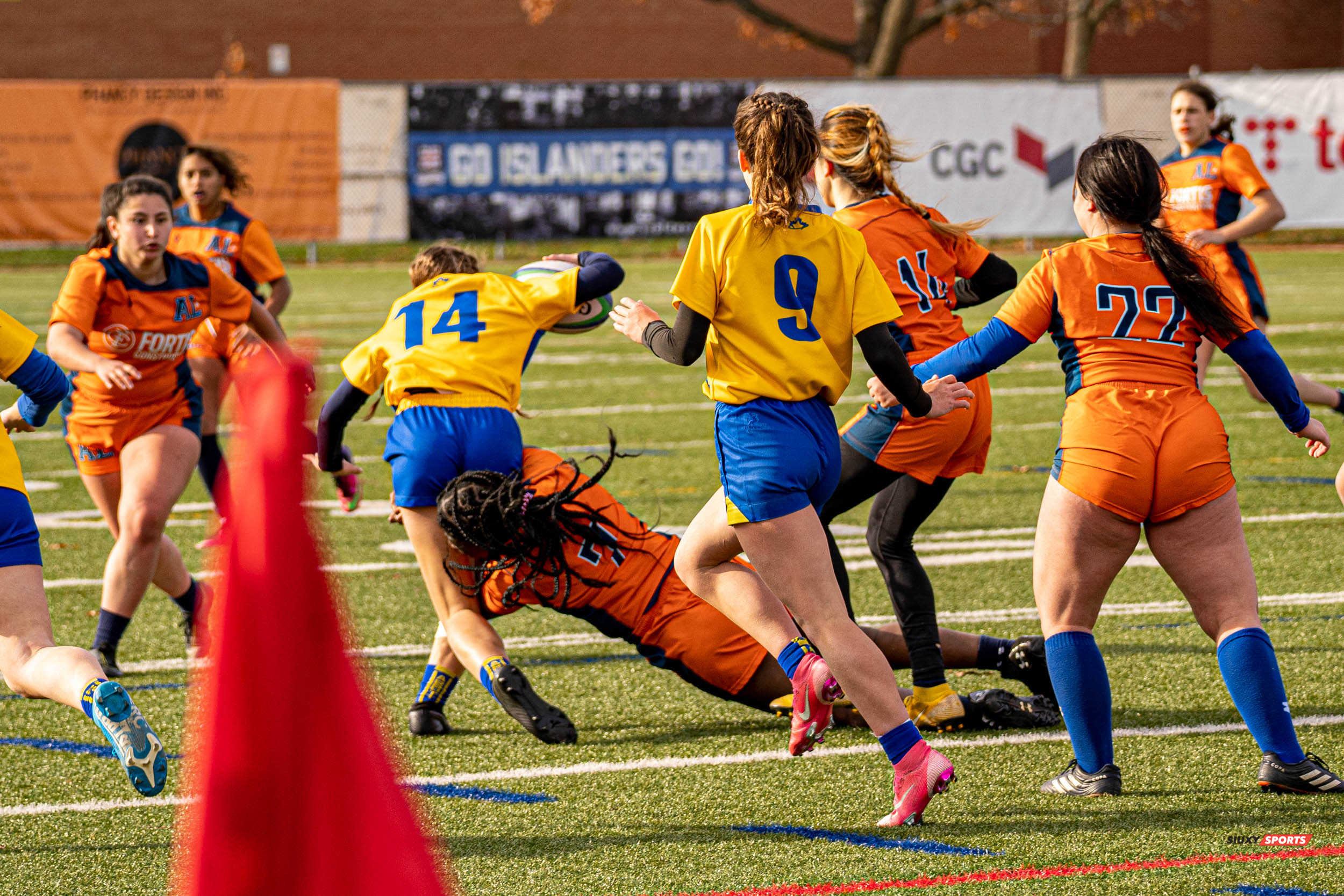  College John Abbott - Cégep André Laurendeau - Rugby -  (#JACvsALfinalsRugbyW) Photo by:  | Siuxy Sports 2021-11-14