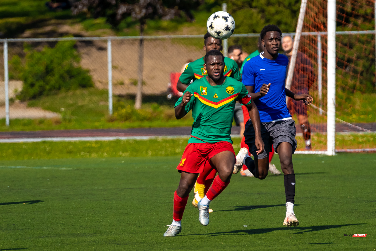  Lions du Cameroun - Top Boys FC - Soccer - Lions du Cameroun Vs Top Boys FC - LIGAF One (#LIGAFLionsVsTopBoys2022) Photo by: Dan Taylor-Morin | Siuxy Sports 2022-08-28