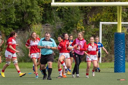 RSEQ Rugby Fem - U. de Montréal (70) vs (3) McGill - Reel A1 - 1er mi-temps