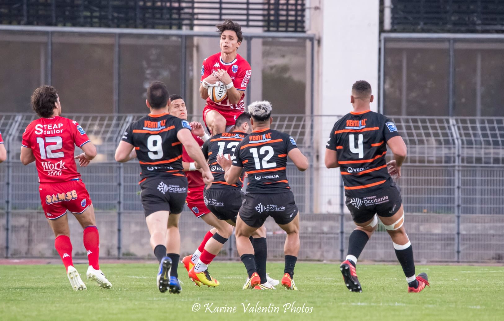  Racing Club Narbonnais - FC Grenoble Rugby - Rugby - Narbonne (32) vs (32) Grenoble - 2022 (#NarbonneVsGrenoble2022) Photo by: Karine Valentin | Siuxy Sports 2022-04-15