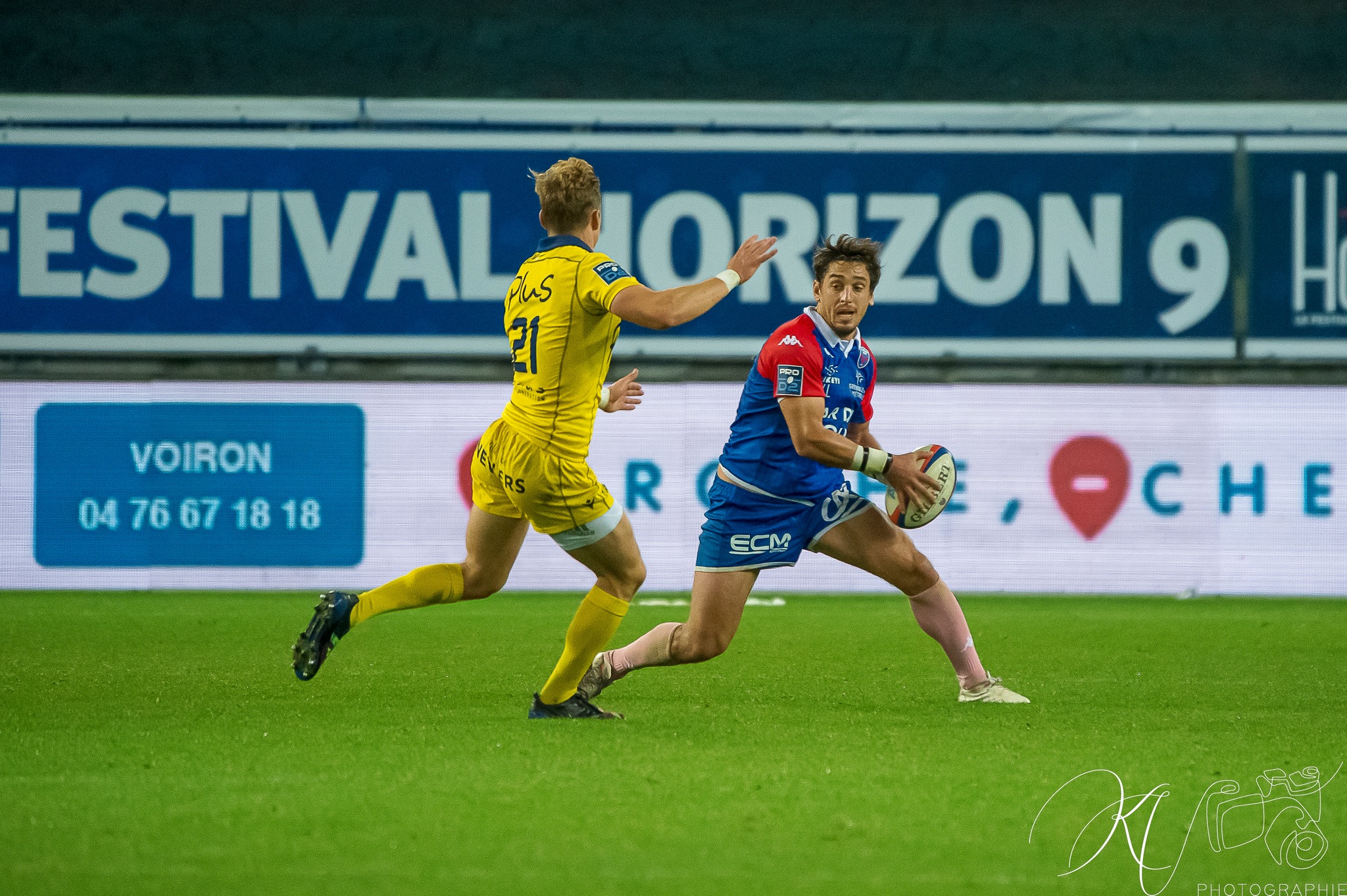 Bautista EZCURRA -  FC Grenoble Rugby - USON Nevers - Rugby - FC GRENOBLE RUGBY (19) VS USON NEVERS (18) - 2022 (#FCGvsUSONm22022) Photo by: Karine Valentin | Siuxy Sports 2022-10-27