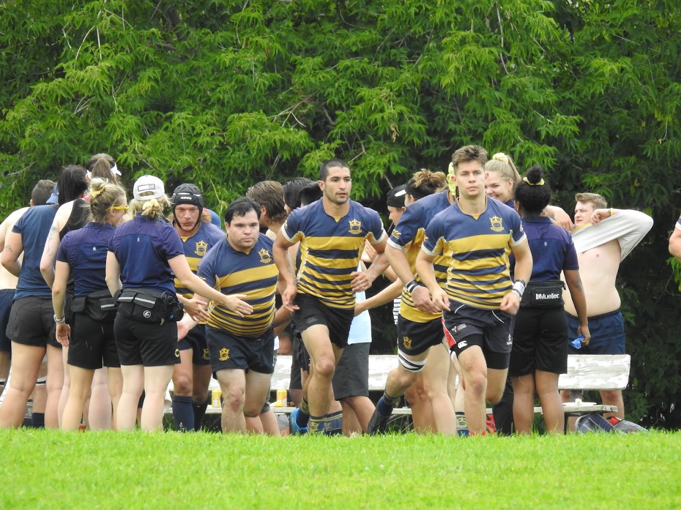 Stanislas BLAZKOWSKI - Thomas GOETZ - Pierre-Olivier PHAN-LACHAPELLE -   -  - Rugby -  () Photo by:  | Siuxy Sports 2019-08-03