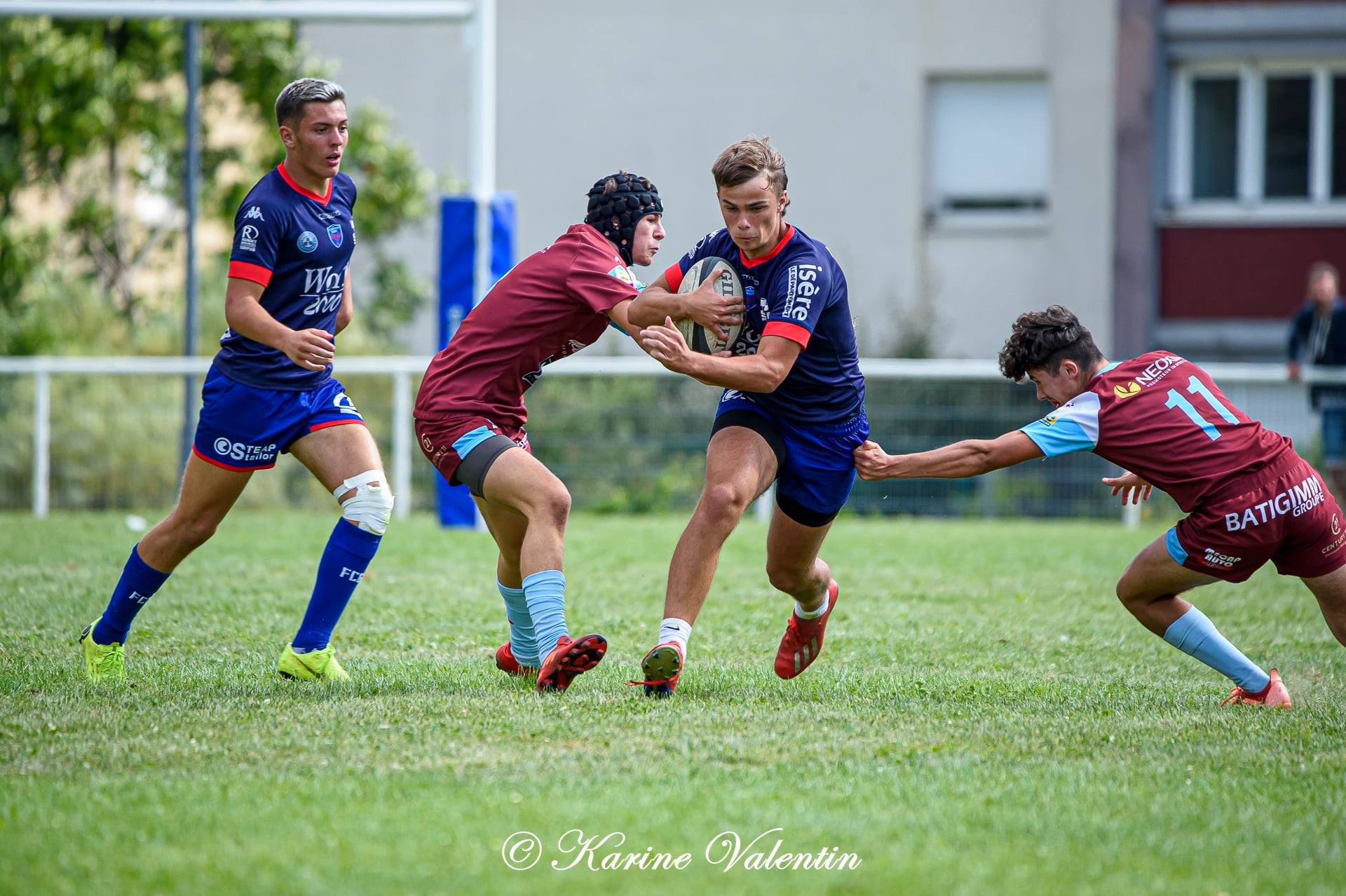  FC Grenoble Rugby - CS Bourgoin-Jallieu - Rugby - Crabos - FC Grenoble vs CS Bourgoin-Jallieu (#CrabosFCGvCSBJ2021aou) Photo by: Karine Valentin | Siuxy Sports 2021-08-28