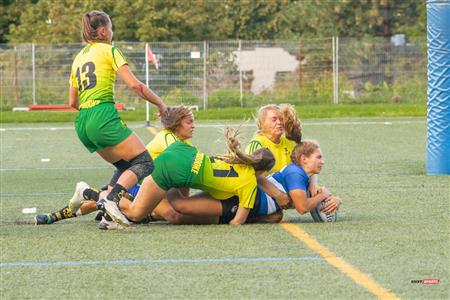 RSEQ RUGBY Fem - U. DE MONTRÉAL (44) vs (14) U. Sherbrooke - Reel A2
