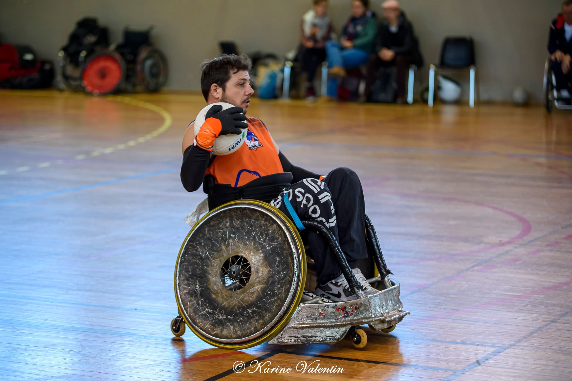  Montpellier Hérault Rugby -  - Wheelchair rugby -  (#QuadRugbyMontpeRFCTPM2021Nov) Photo by: Karine Valentin | Siuxy Sports 2021-11-20