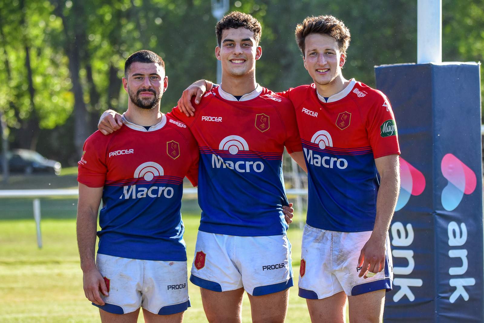 Juan Cruz PÉREZ RACHEL - Estanislao RENTHEL - Nicolas SPANDRE -  Club San Carlos - Asociación Deportiva Francesa - Rugby - URBA 1A - San Carlos vs Deportiva Francesa (#URBASanCarADF2022) Photo by: Ignacio Pousa | Siuxy Sports 2022-11-05