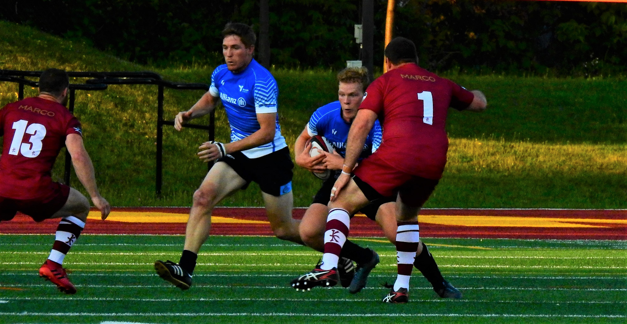  Newfoundland Rock - Ontario Blues - Rugby -  () Photo by:  | Siuxy Sports 2018-08-04