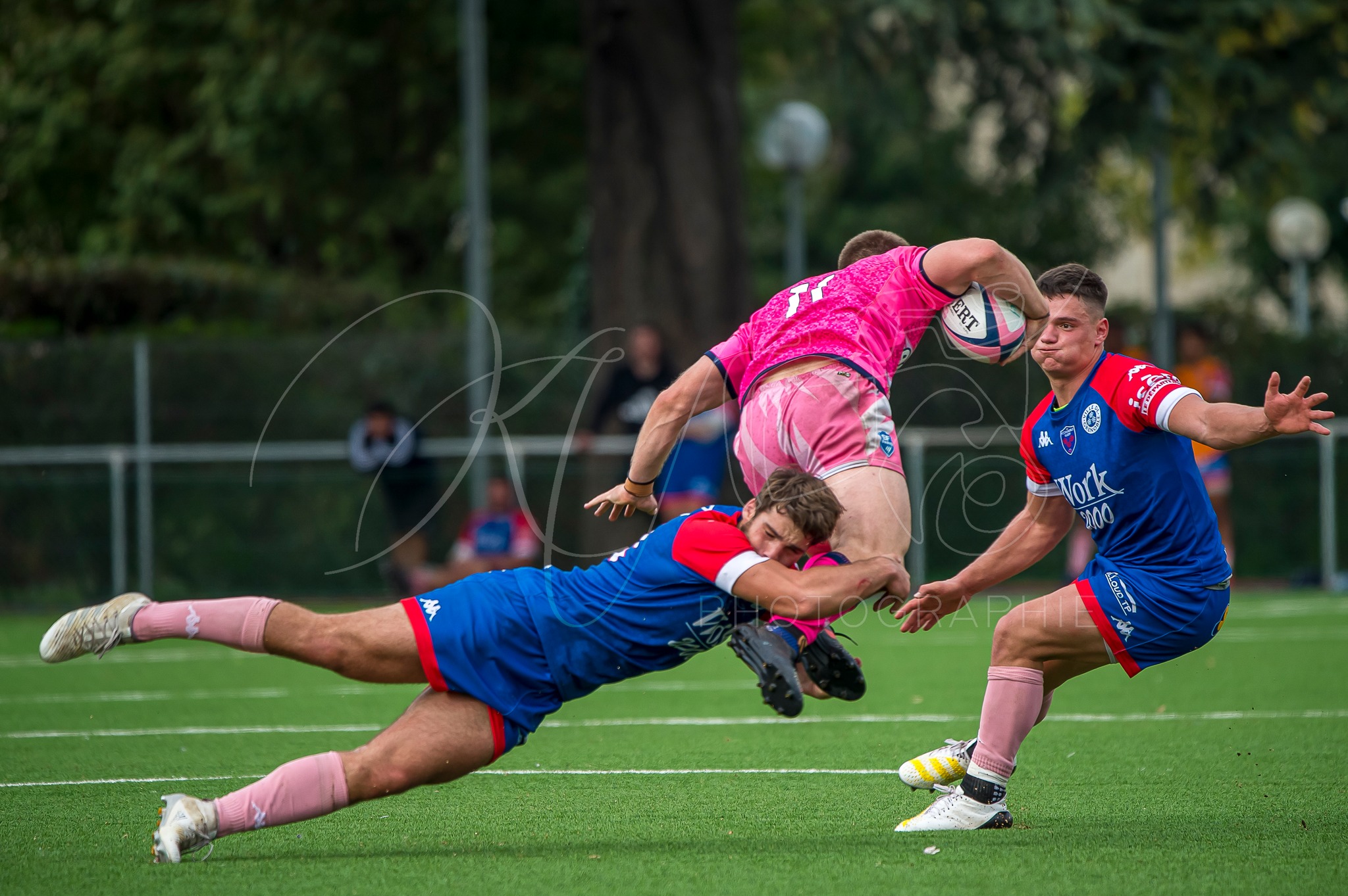  FC Grenoble Rugby - Stade Français - Rugby - Espoirs - FCG (44) vs (17) Stade Français (#FCGSTFespoirs2022) Photo by: Karine Valentin | Siuxy Sports 2022-10-09