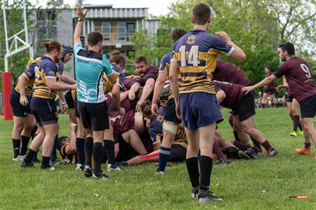 TMRRFC M2 (38) vs (12) Abénakis SH M2 - Super Ligue Rugby QC - Reel A