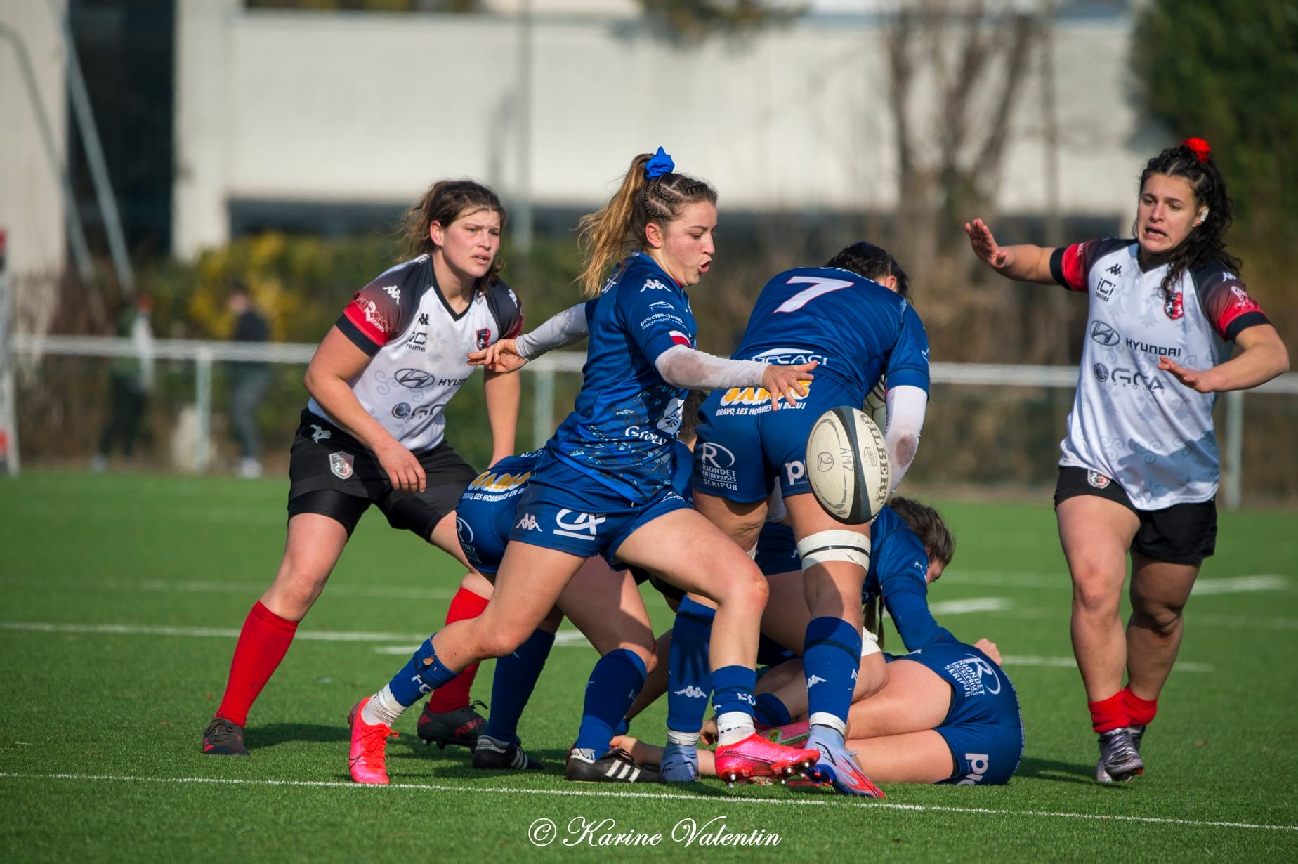 Alexandra CHAMBON -  FC Grenoble Rugby - Stade Rennais Rugby - Rugby - Grenoble Amazones vs Stade Rennais Rugby (#AmazonesVsSRR2022jan) Photo by: Karine Valentin | Siuxy Sports 2022-01-30