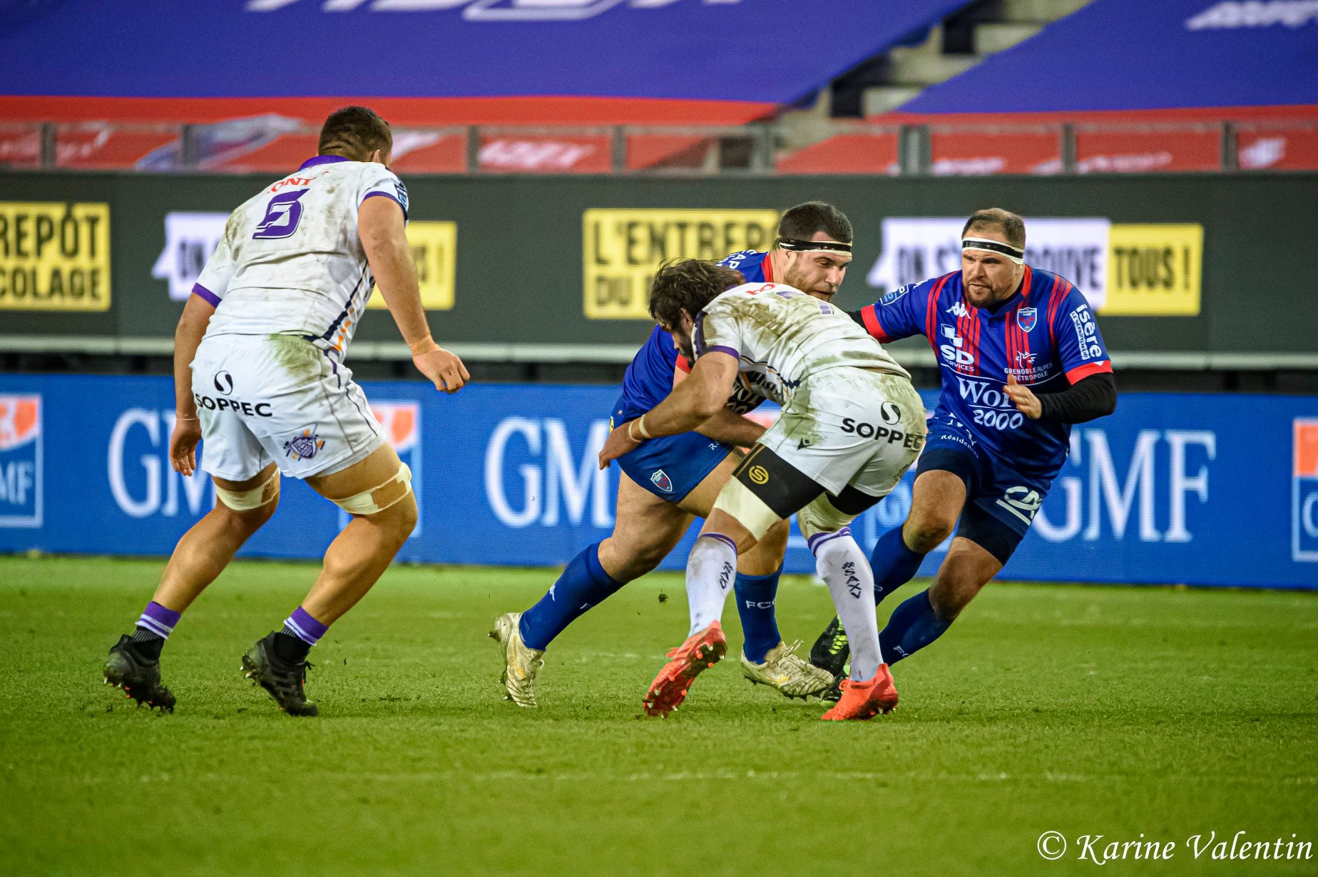  FC Grenoble Rugby - Soyaux Angoulême - Rugby - FC Grenoble VS Soyaux Angoulême (#GrenobleAngouleme2021jan) Photo by: Karine Valentin | Siuxy Sports 2021-01-15