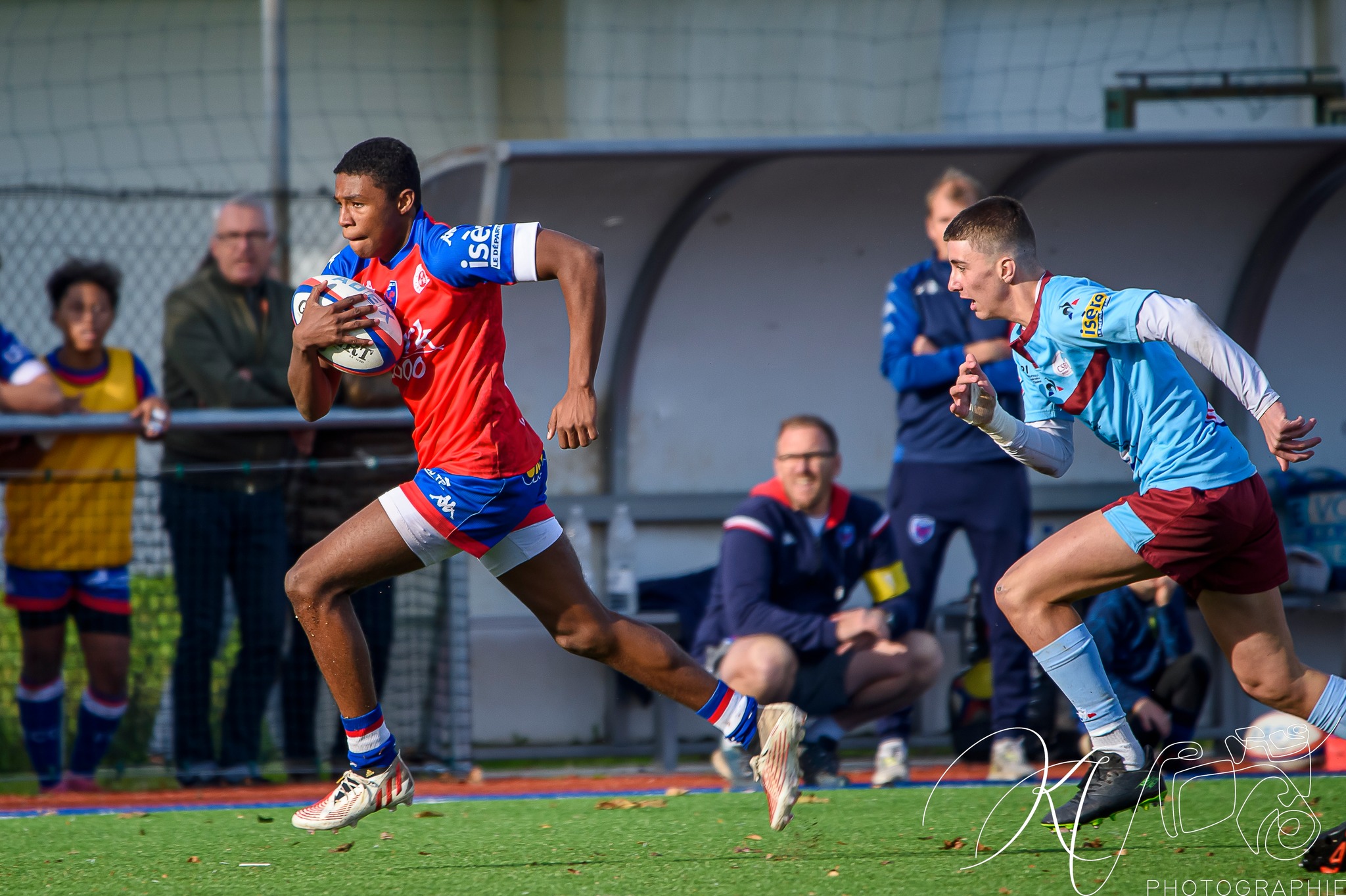  FC Grenoble Rugby - CS Bourgoin-Jallieu - Rugby - Elite Alamercery - FCG(65) vs (0) CSBJ (#AlamerceryFCGCSBJ2022) Photo by: Karine Valentin | Siuxy Sports 2022-11-12