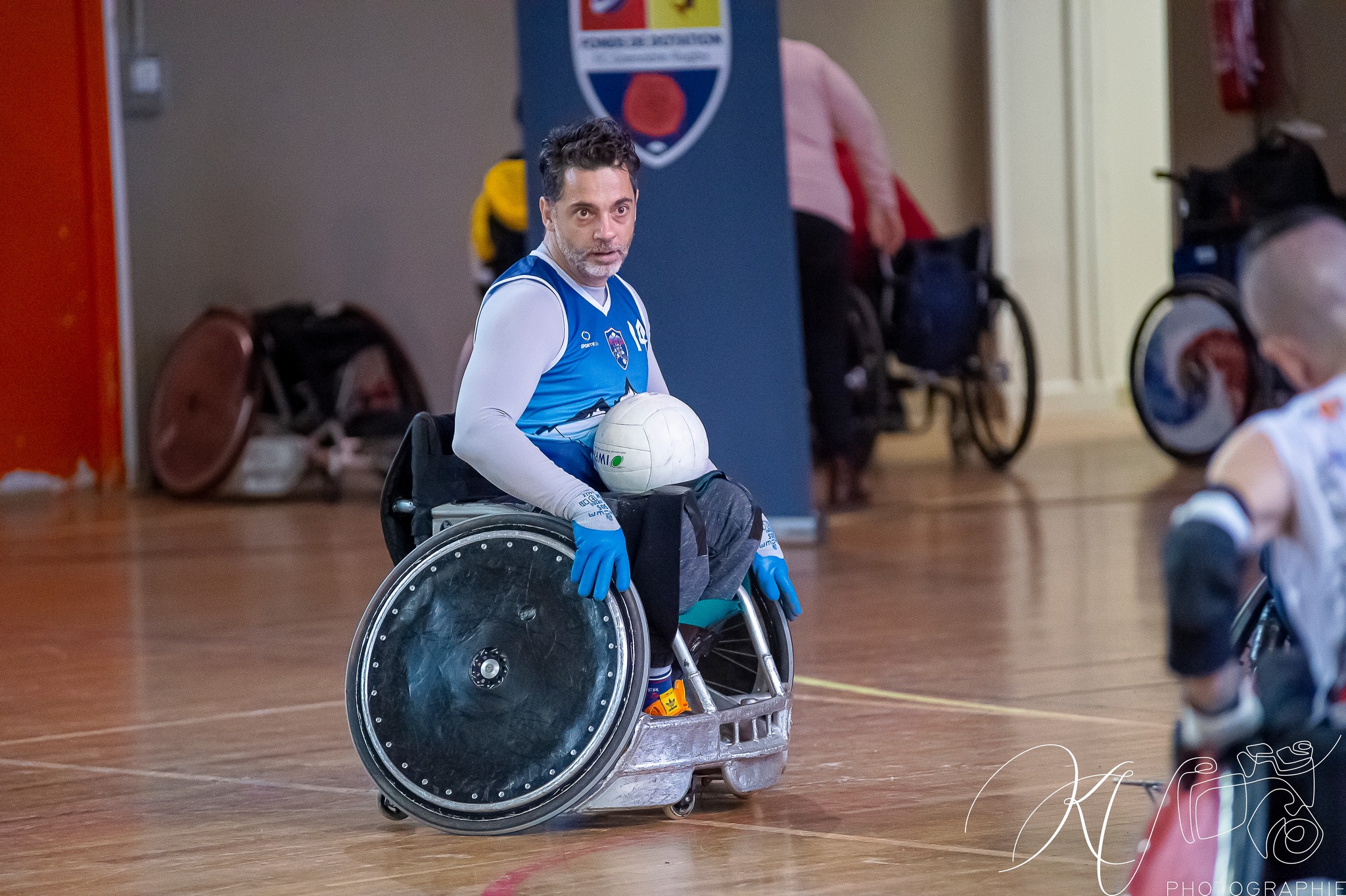  FC Grenoble Rugby -  - Wheelchair rugby - CHAMPIONNAT DE FRANCE RUGBY FAUTEUIL (#CHAMPFrRugbyFauteuil2022) Photo by: Karine Valentin | Siuxy Sports 2022-11-19
