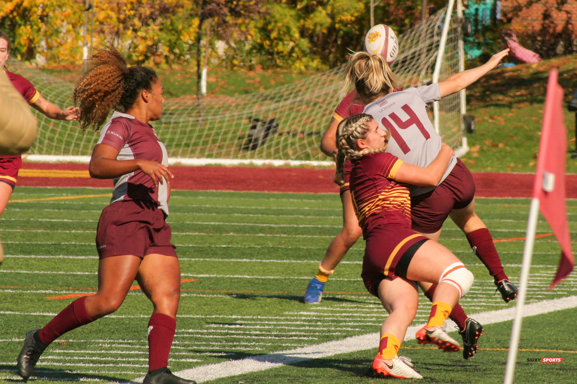  Université Concordia - Université Ottawa - Rugby -  (#ConcordiaVsOttawa2021w) Photo by:  | Siuxy Sports 2021-10-17