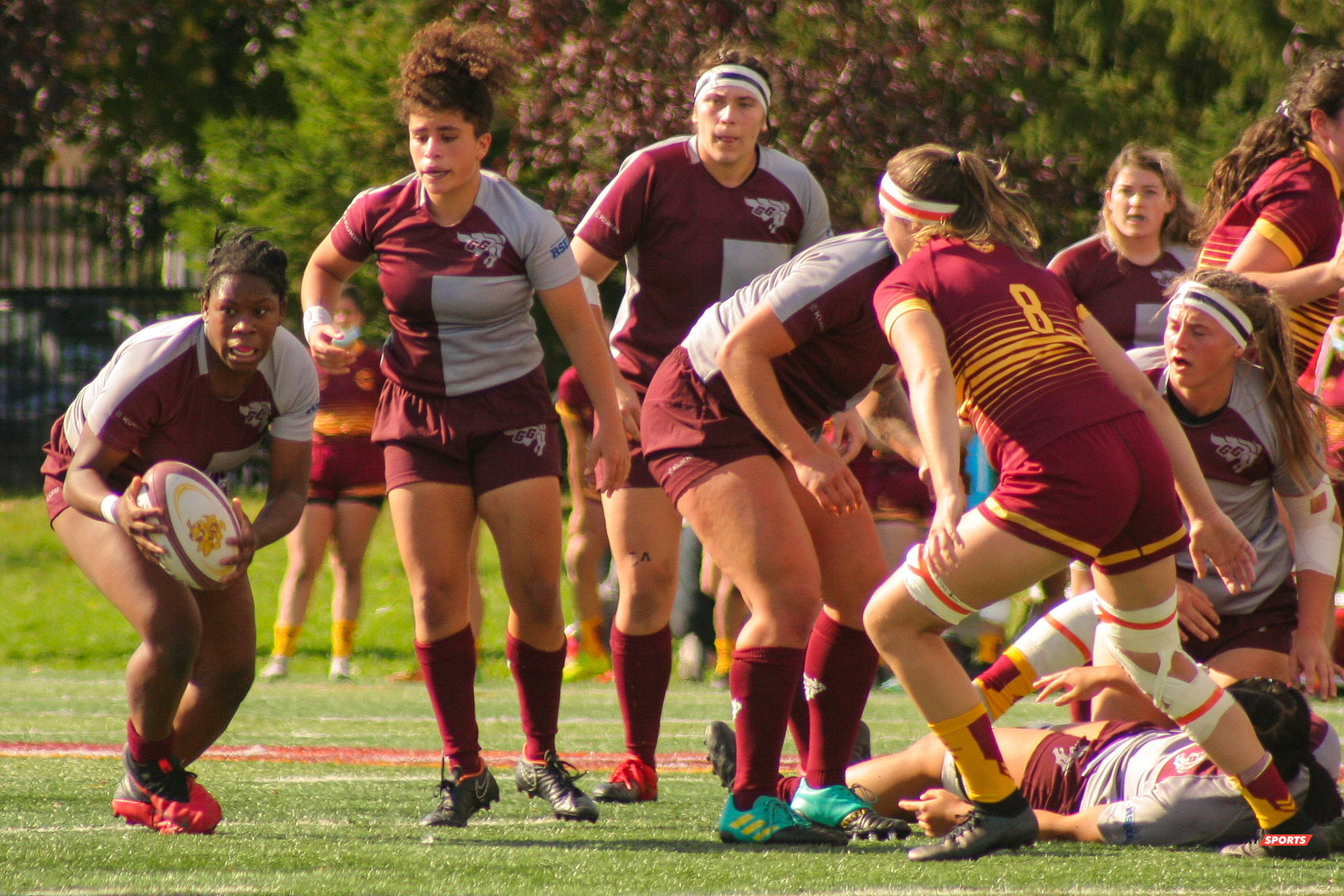  Université Concordia - Université Ottawa - Rugby -  (#ConcordiaVsOttawa2021w) Photo by:  | Siuxy Sports 2021-10-17