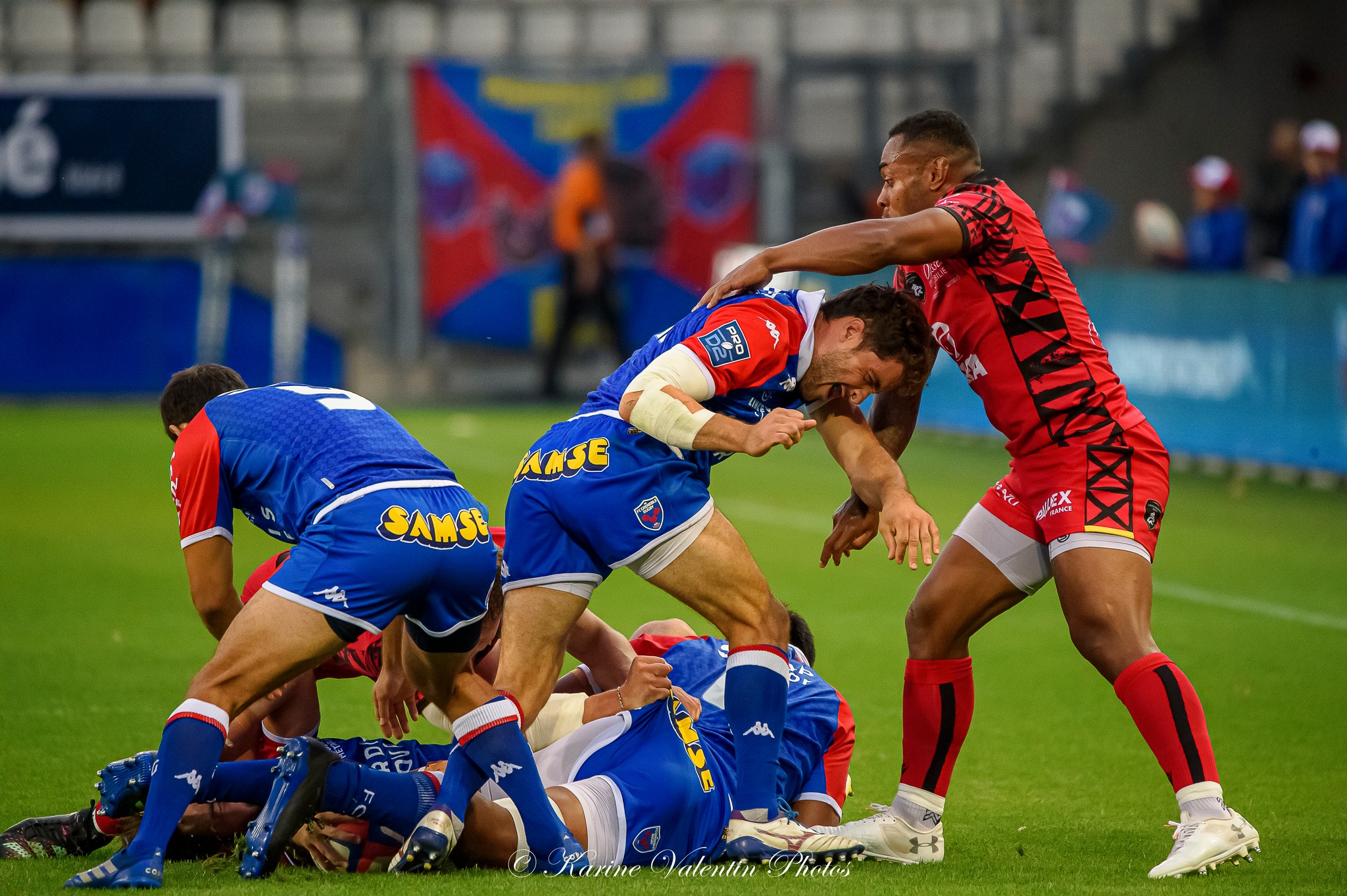 FC Grenoble Rugby - Rouen Normandie Rugby - Rugby - FC Grenoble (20) vs (6) Rouen (#FCGvsRouen2022ReelA) Photo by: Karine Valentin | Siuxy Sports 2022-09-16