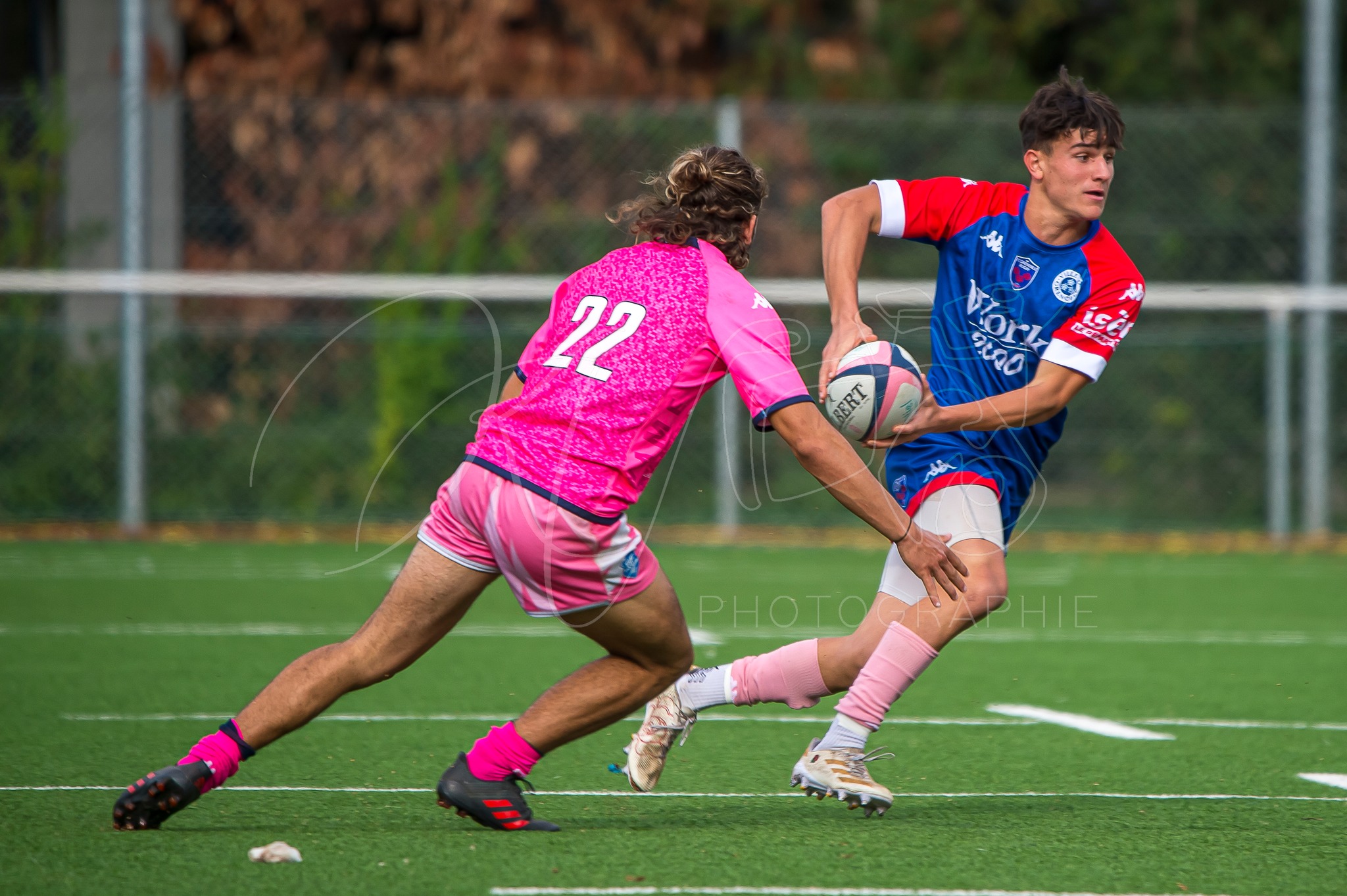 FC Grenoble Rugby - Stade Français - Rugby - Espoirs - FCG (44) vs (17) Stade Français (#FCGSTFespoirs2022) Photo by: Karine Valentin | Siuxy Sports 2022-10-09