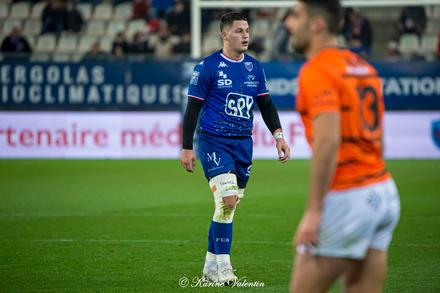 Julien RUAUD -  FC Grenoble Rugby - Racing Club Narbonnais - Rugby -  (#GrenobleVsNarbonne2021Nov) Photo by: Karine Valentin | Siuxy Sports 2021-11-26