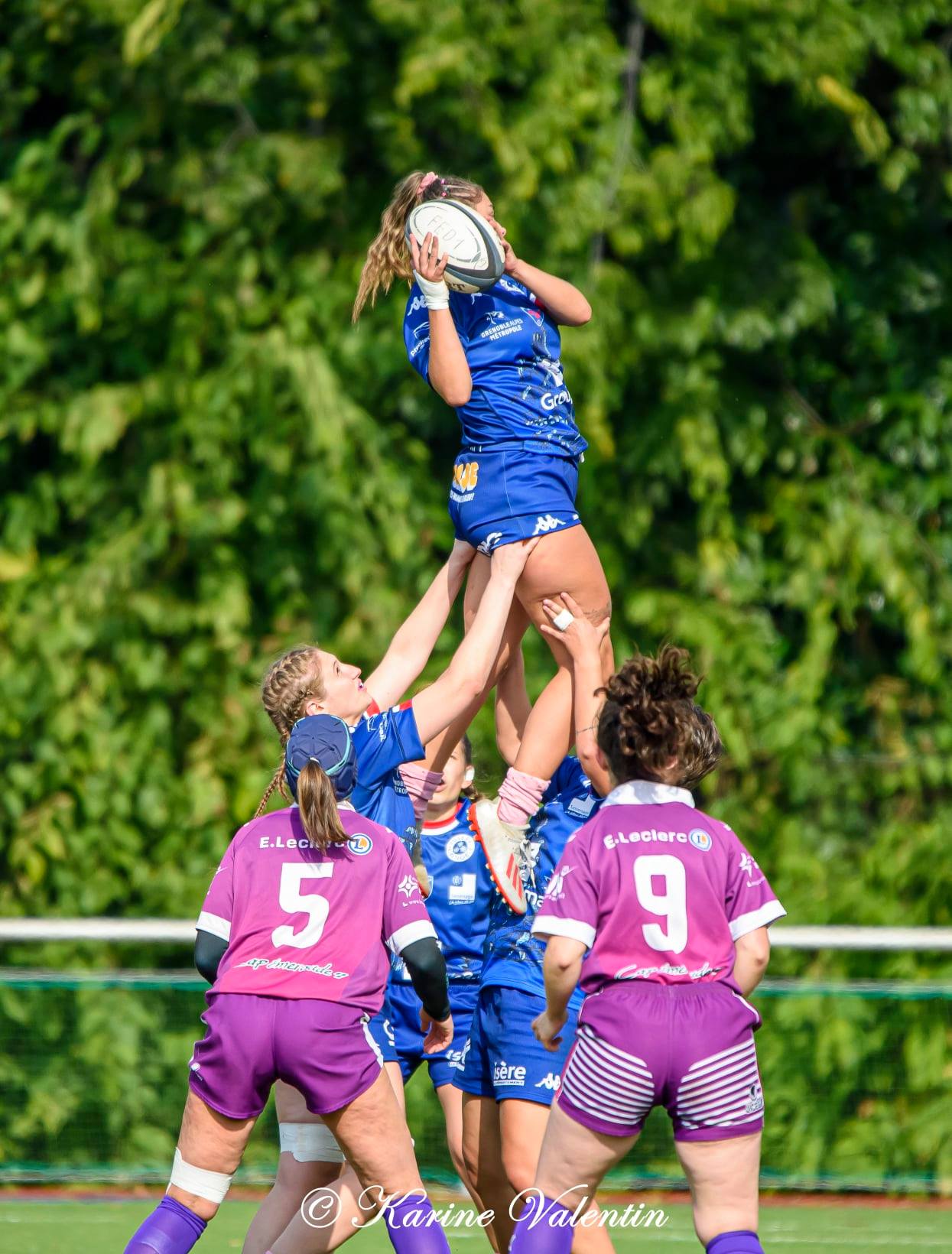  FC Grenoble Rugby - US Bressane Pays de l'Ain - Rugby - Grenoble Amazones vs Bourg en Bresse - F1 (#AmazonesVsUSBPA2021oct) Photo by: Karine Valentin | Siuxy Sports 2021-10-10