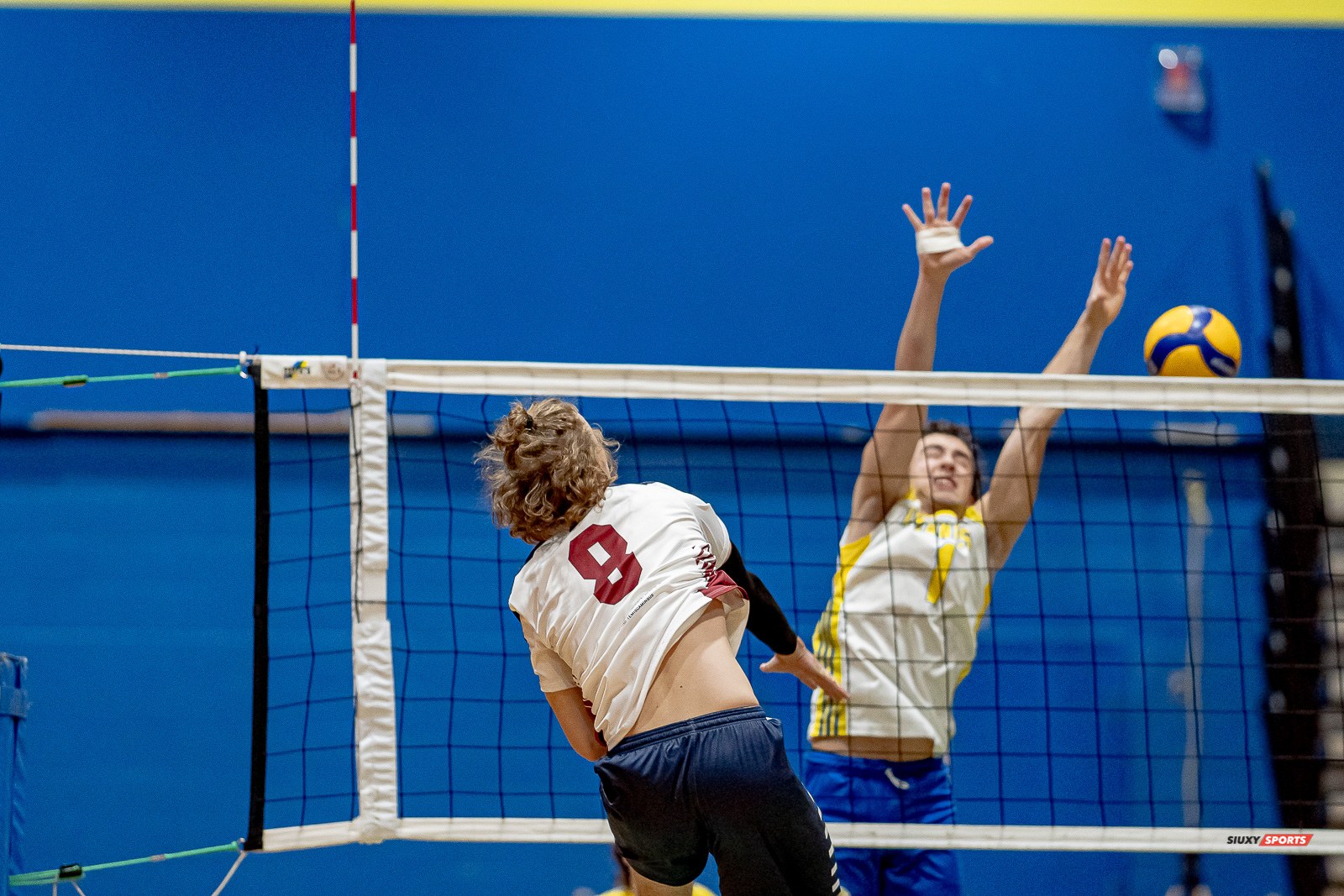  Cégep de l'Abitibi-Témiscamingue - College John Abbott - Volleyball - RSEQ - VOLLEYBALL C M D2 SUD-OUEST - TOURNOI 4 - SECTION A - Gaillards (2) VS (1) ISLANDERS (#RSEQVoll2022ABIJAC) Photo by: Dan Taylor-Morin | Siuxy Sports 2022-12-04