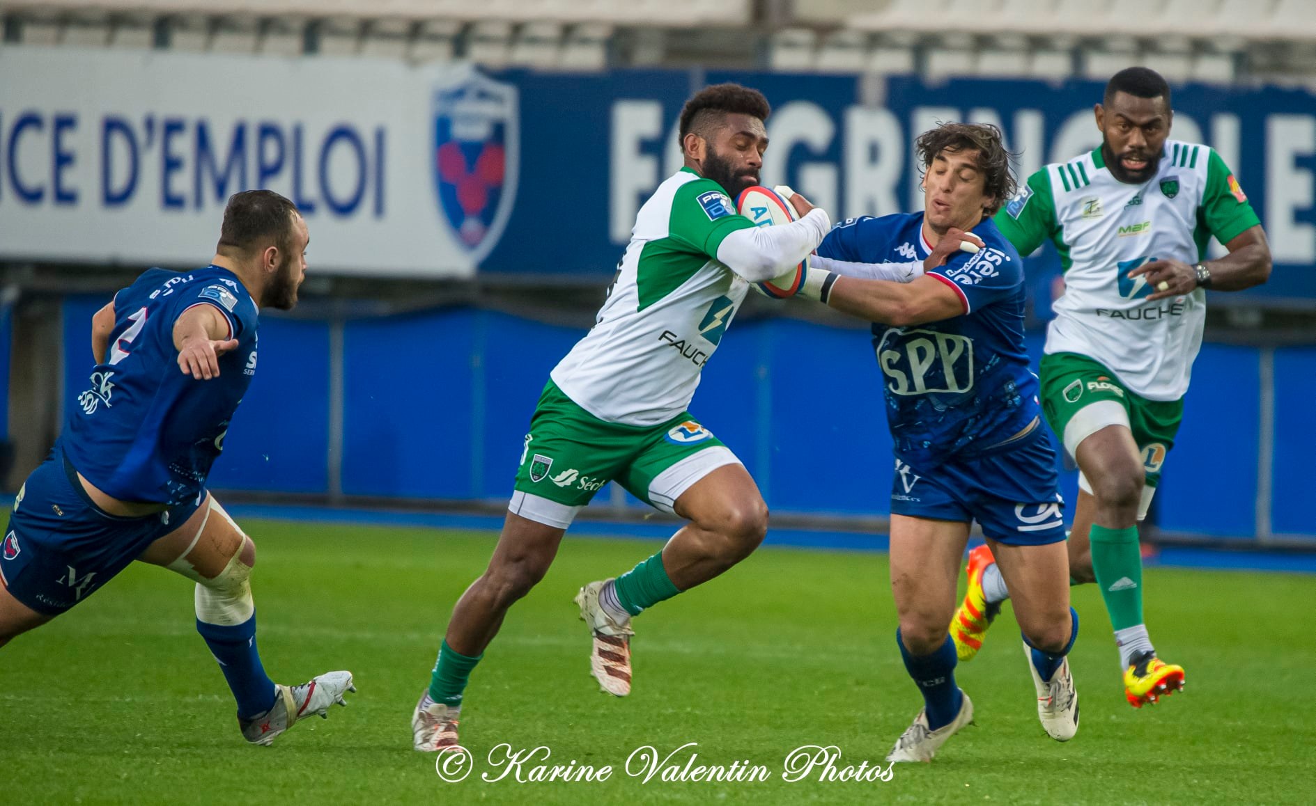  FC Grenoble Rugby - US Montauban - Rugby - FC Grenoble (22) vs (21) US Montauban - 2022  (#FCGvsUSM2022avr) Photo by: Karine Valentin | Siuxy Sports 2022-04-08